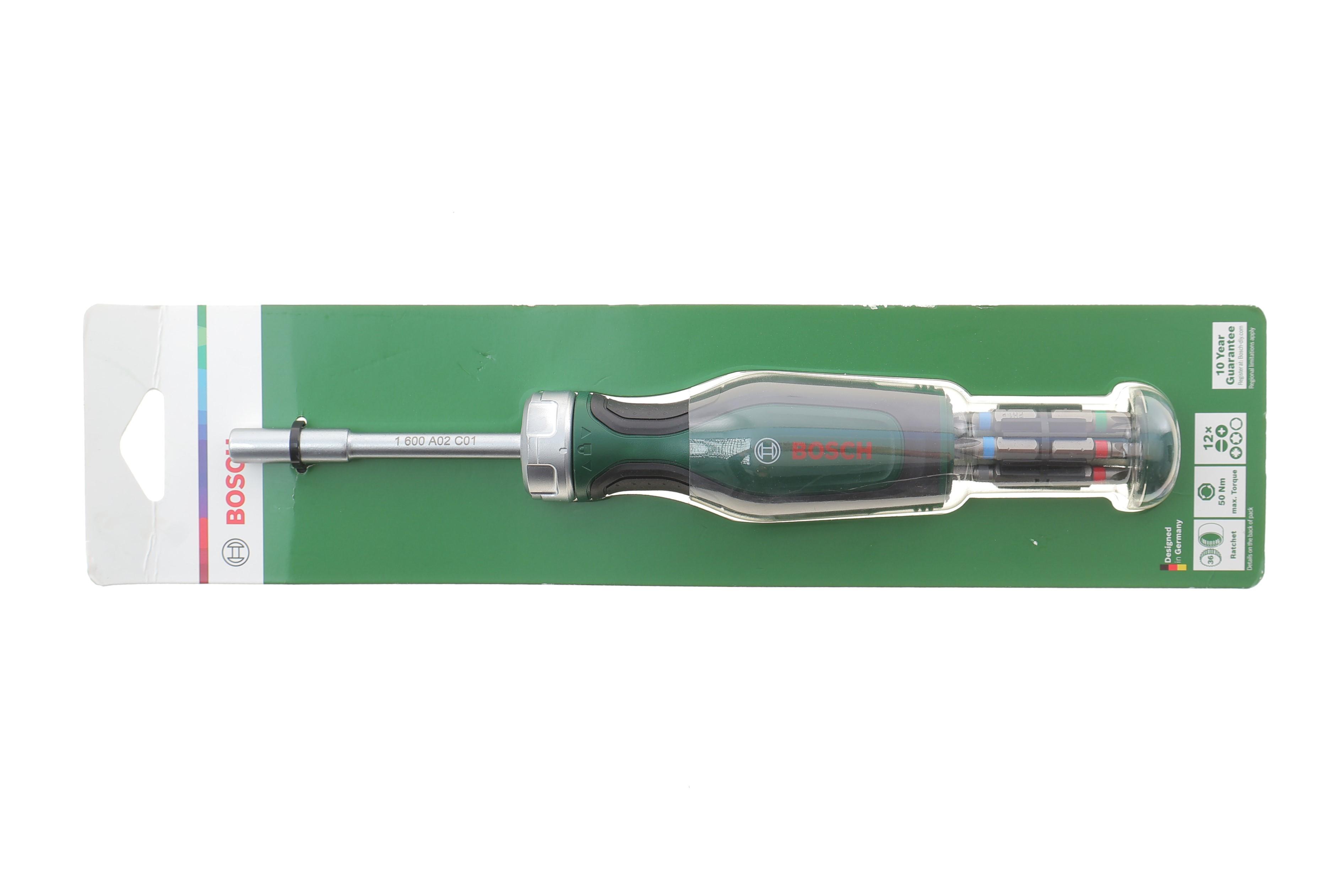 Викрутка із тріскачкою M6 та біти 12 од.