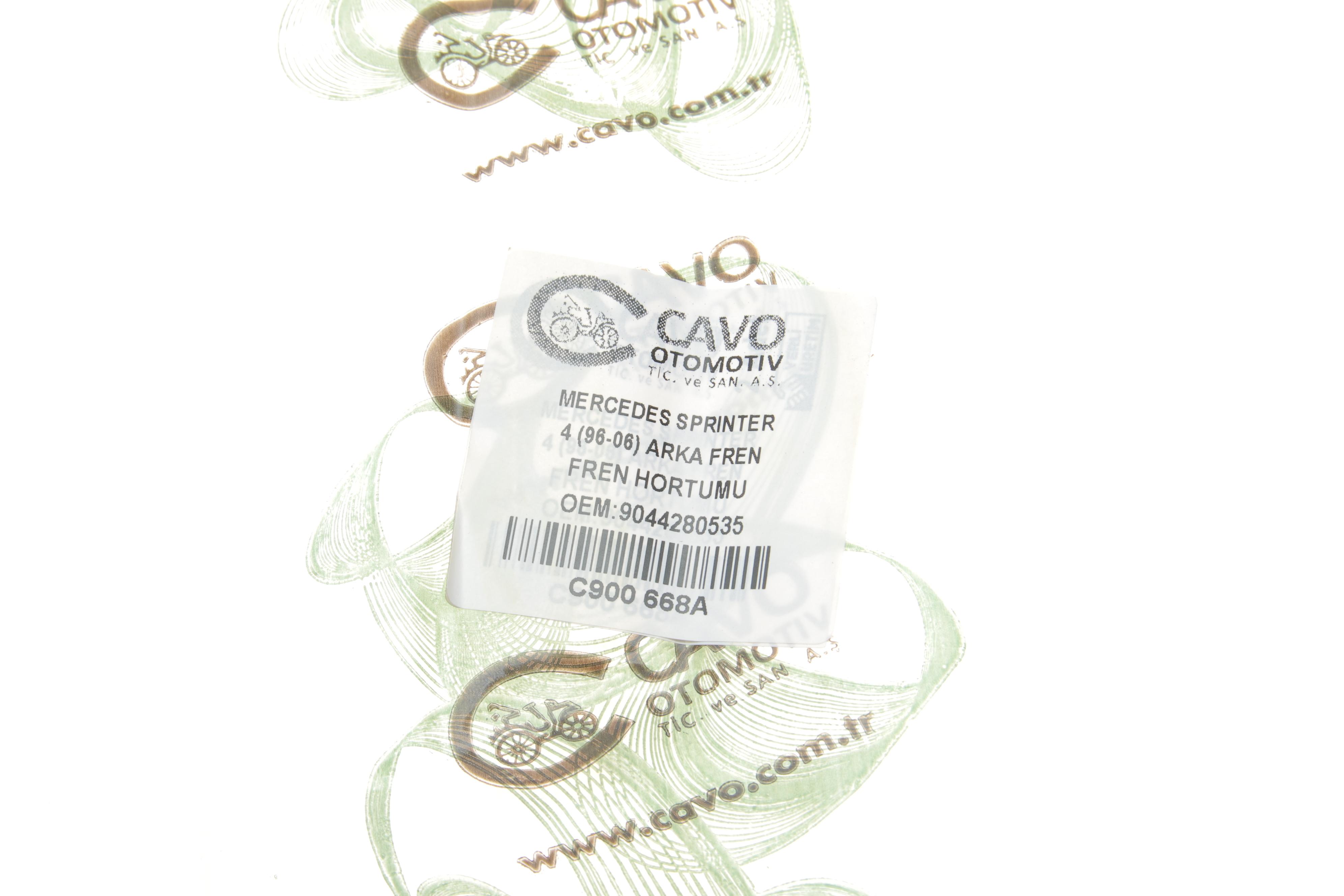 Шланг гальмівний (задній) MB Sprinter 408-416