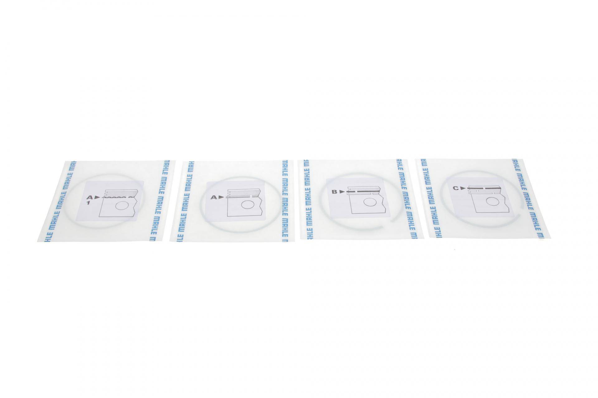 Кільця поршневі BMW 3 (E36)/5 (E34) 2.5/2.8i (M50/M52) 92-00 (84.00mm/STD) (1.5-1.5-2)