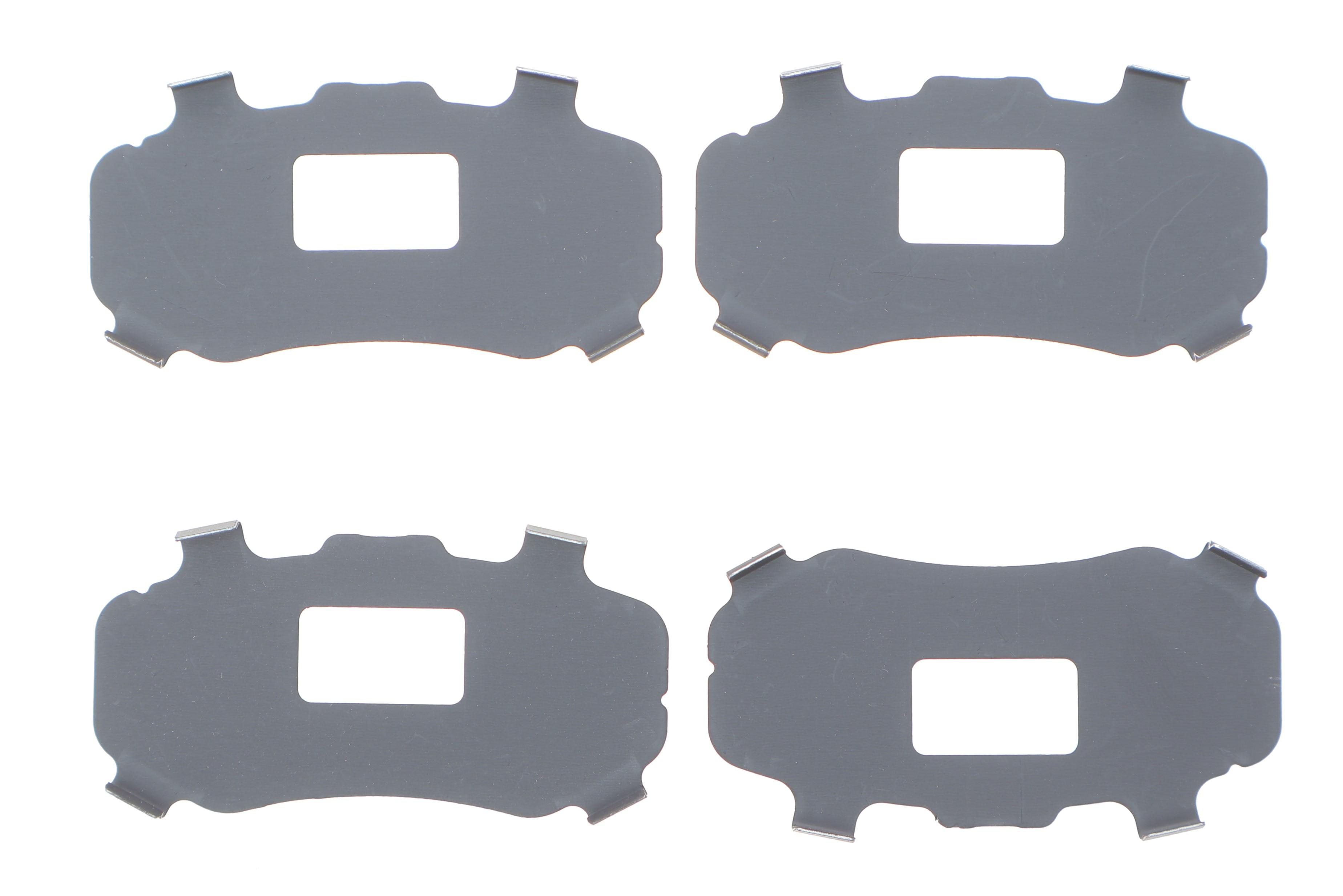 Комплект протискрипних пластин (передніх) Renault Kangoo 97-