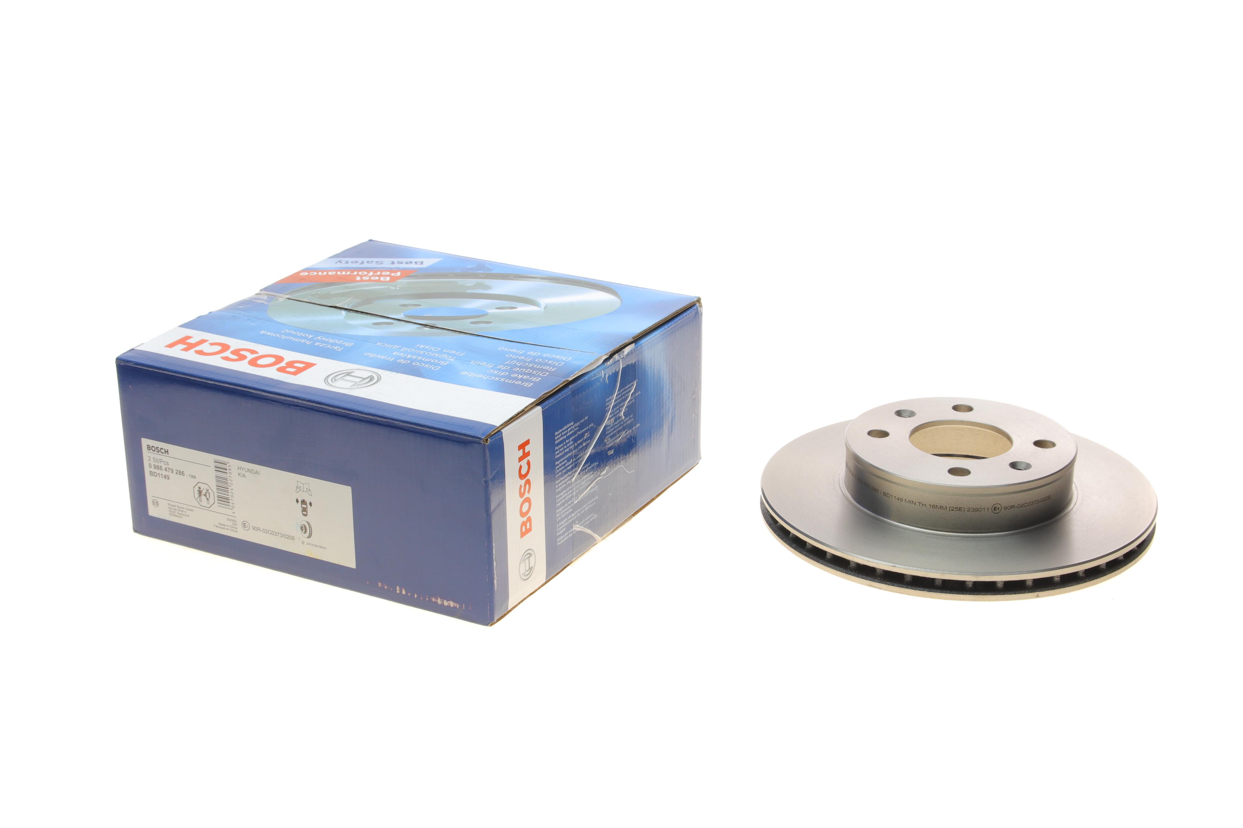 Диск гальмівний (передній) Hyundai i10/Kia Picanto 04- (241x18)