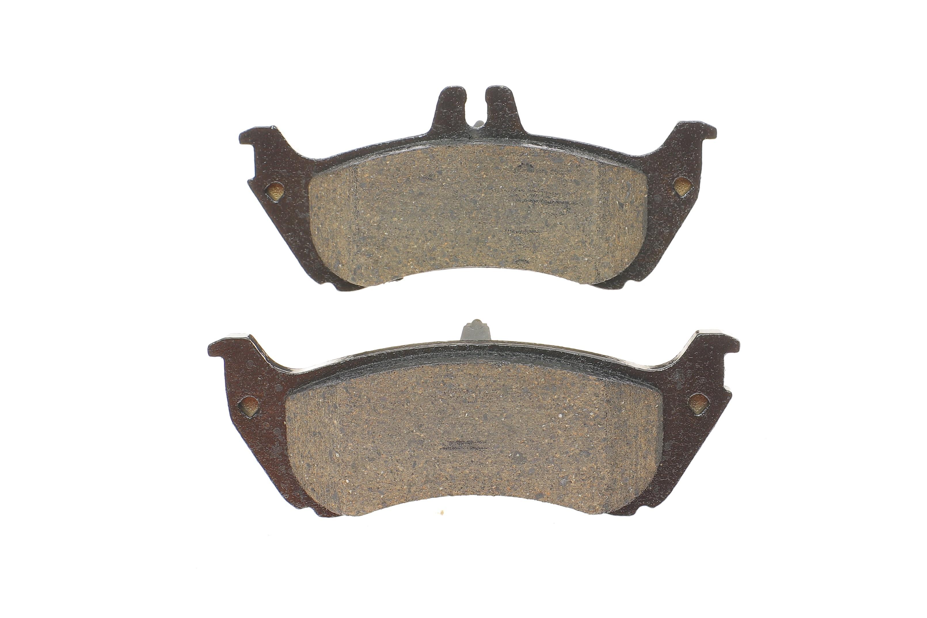 Колодки гальмівні (задні) MB M-class (W163) 99-01 (+датчик)