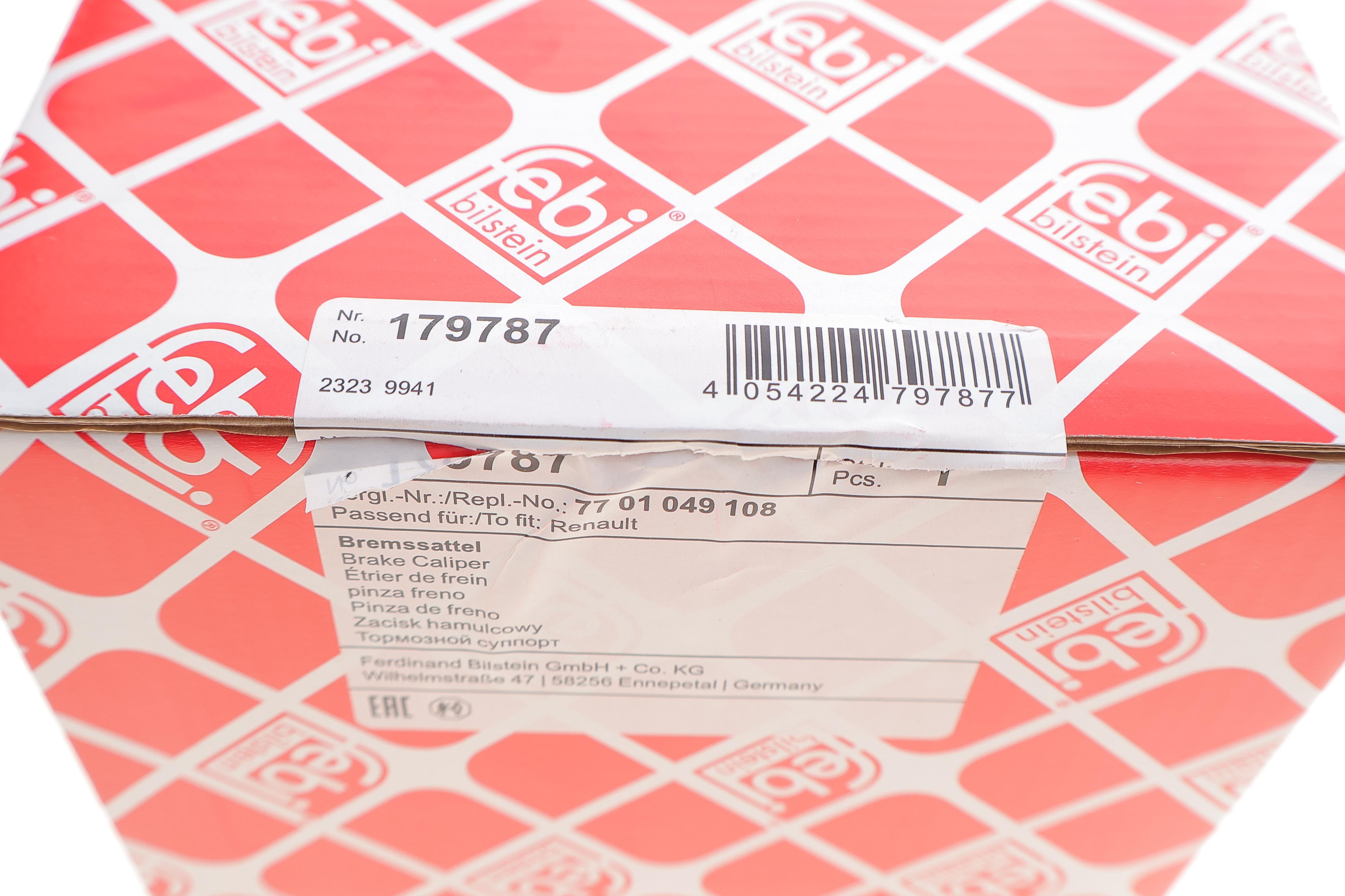 Супорт гальмівний (задній) (L) Renault Espace IV/Laguna II 1.9dCi/2.2dCi 01- (d=38mm)