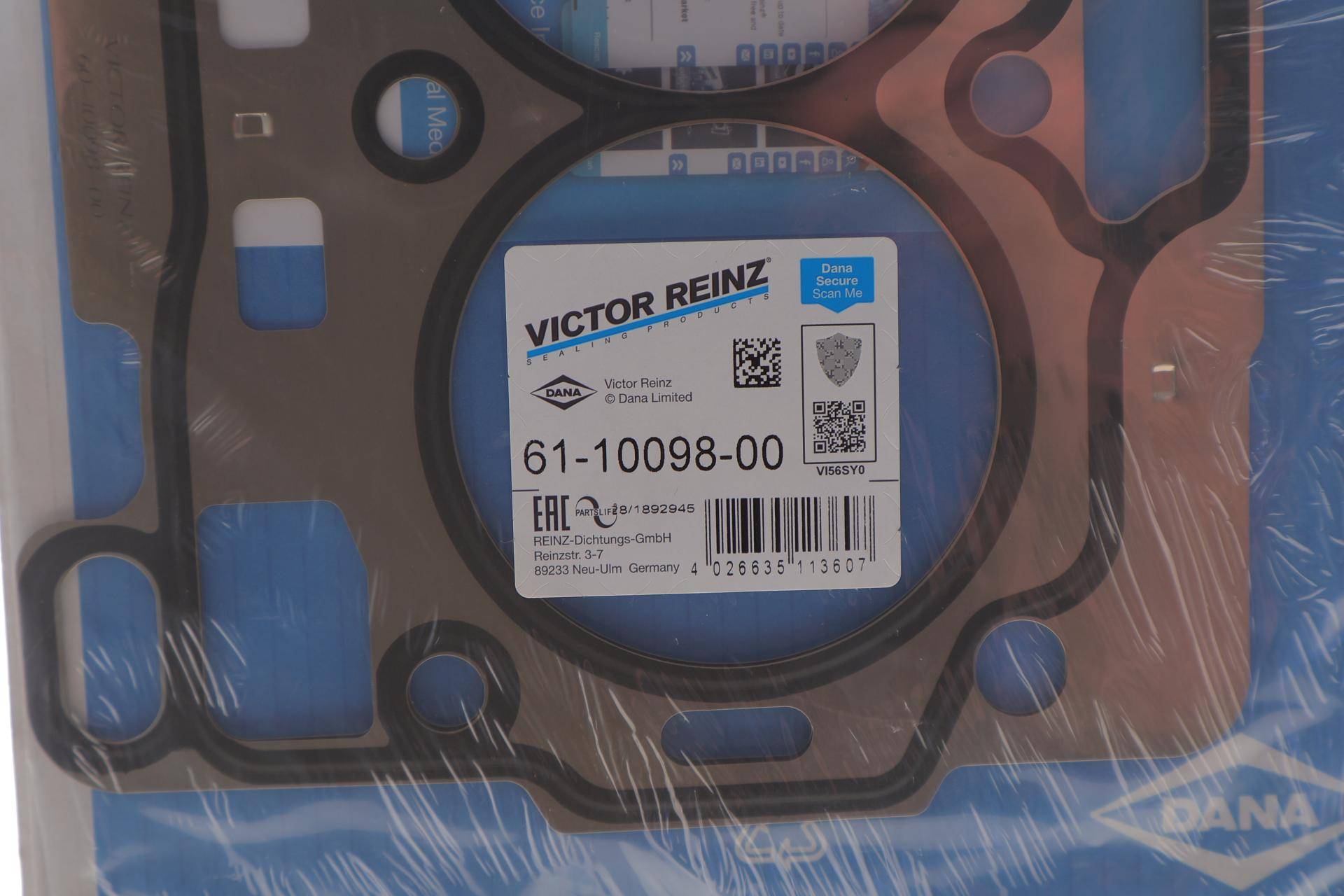 Прокладка ГБЦ VW Golf VII 1.6i 14-, Ø77,50mm