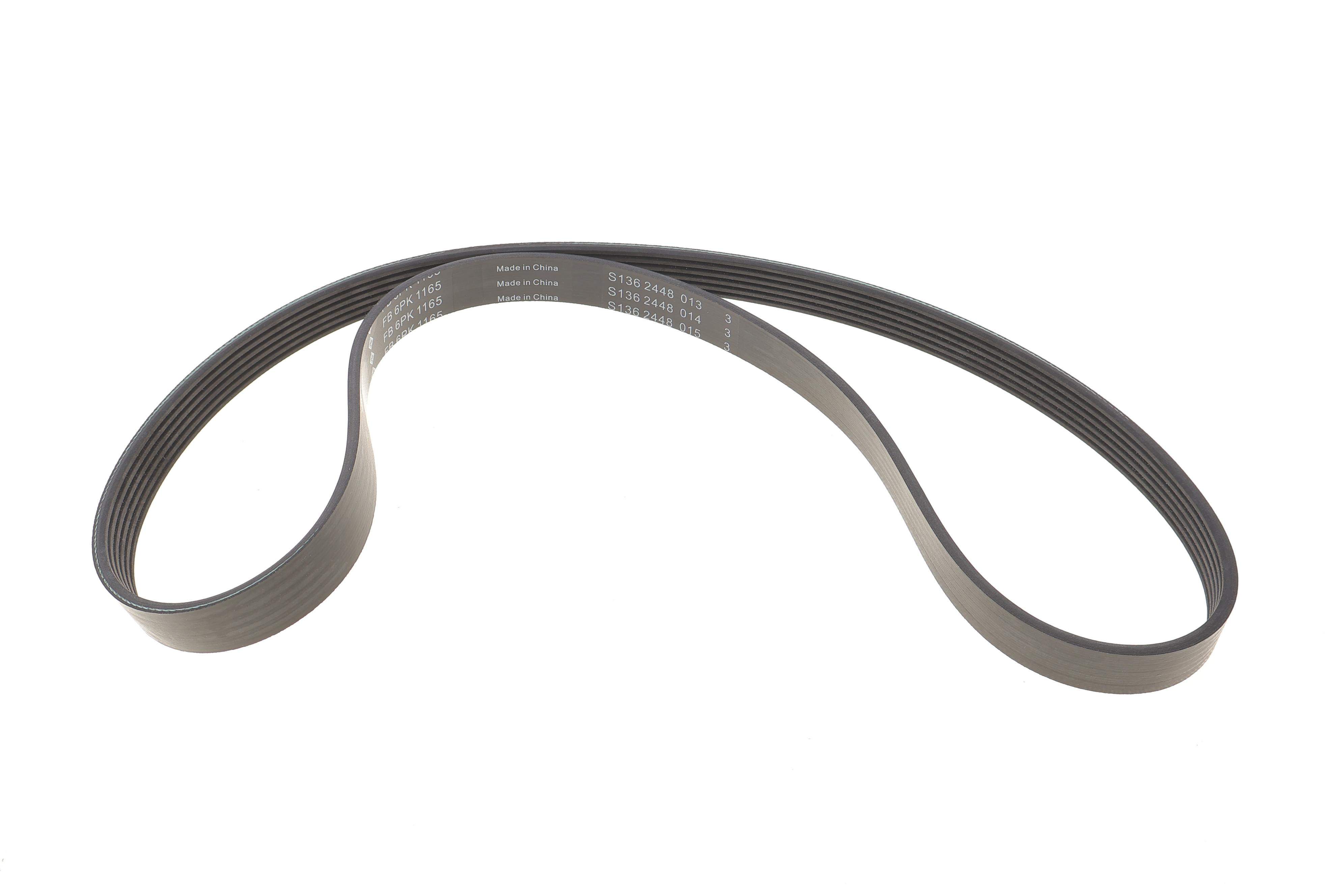 Комплект ременя генератора Renault Kangoo 1.5 dCi 17- (6PK1165), K9K/OM608.915