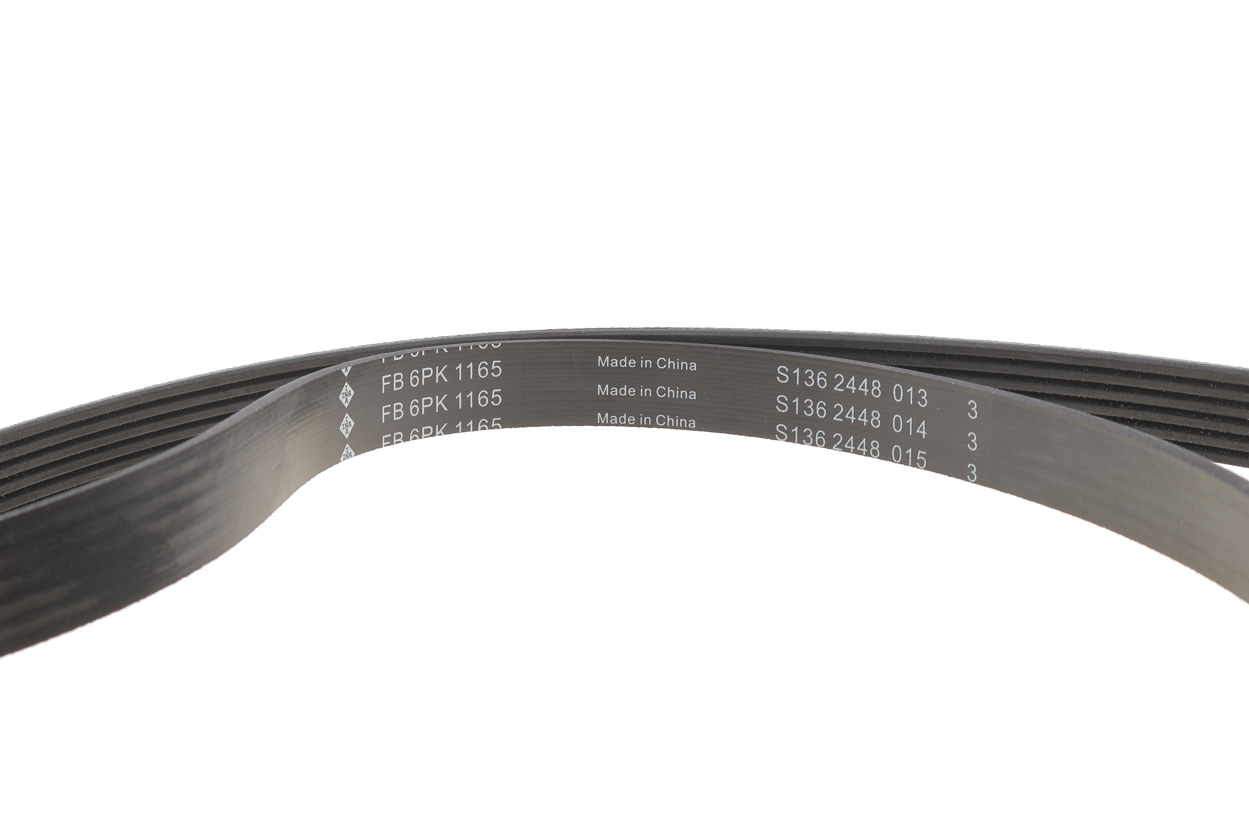 Комплект ременя генератора Renault Kangoo 1.5 dCi 17- (6PK1165), K9K/OM608.915