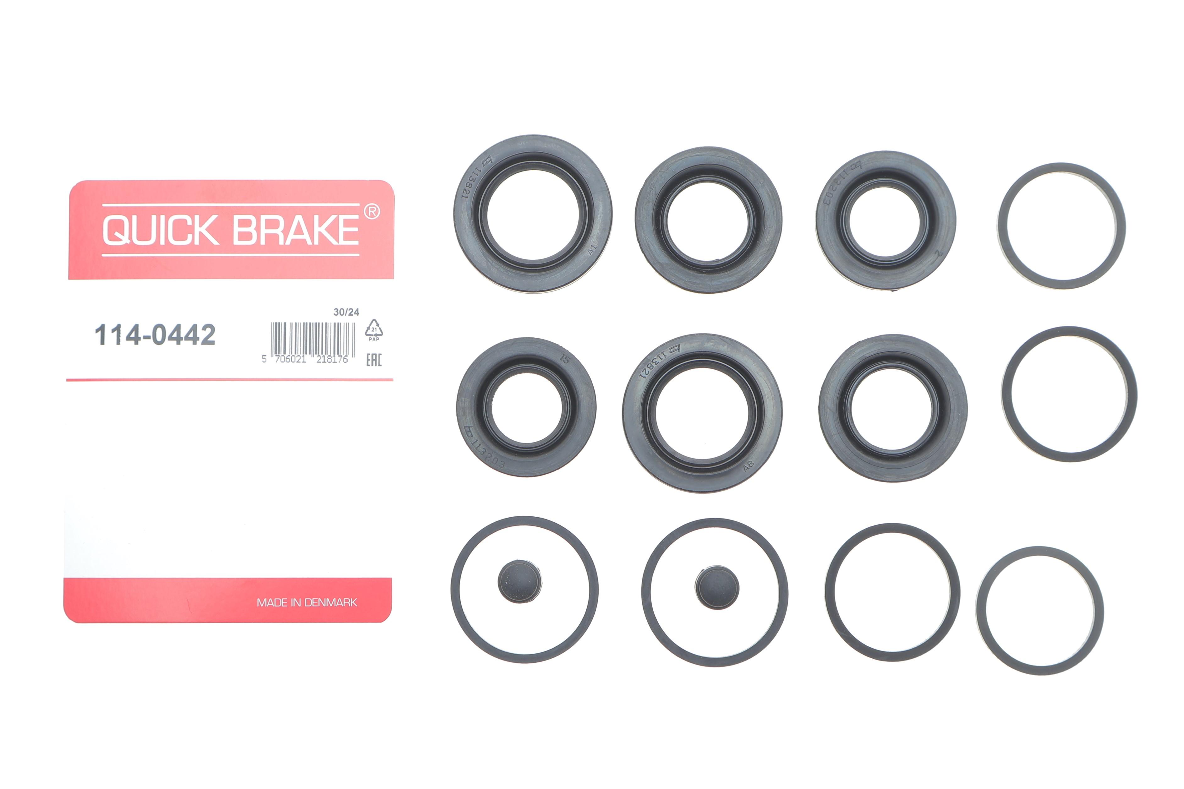 Ремкомплект супорта (переднього) Audi A6 11- (d=32/34/38mm) (Brembo)