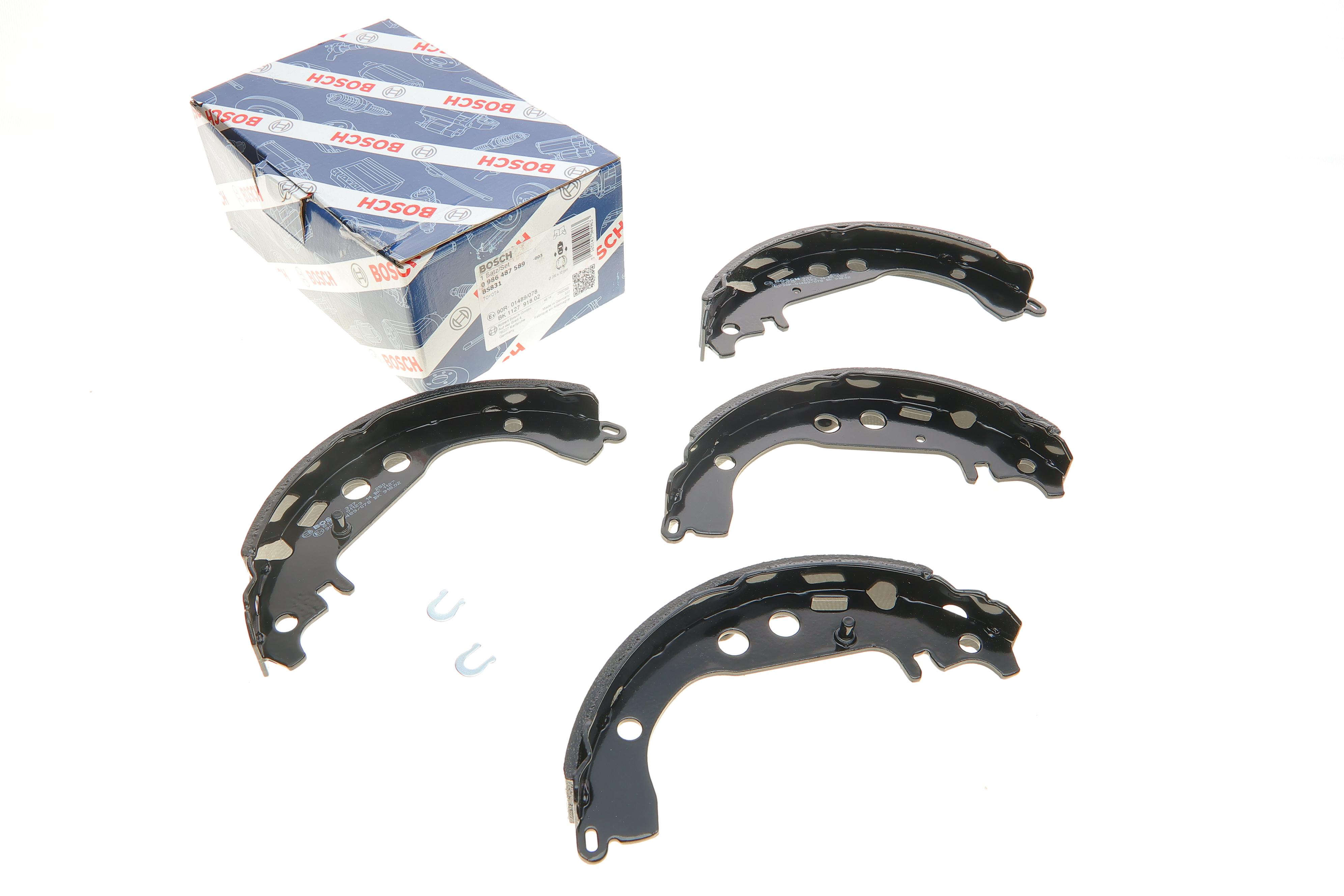 Колодки гальмівні (задні) Toyota Prius/Yaris 99- (барабанні) (200x32)