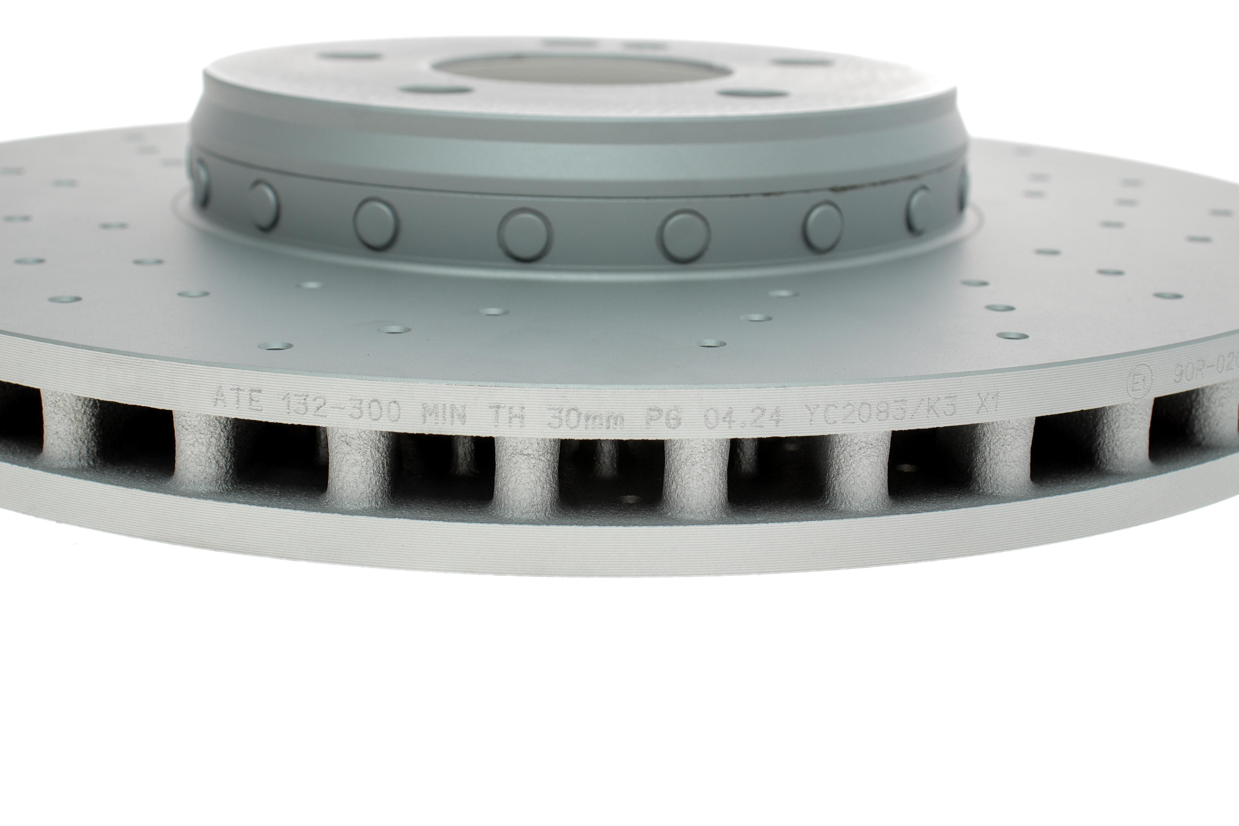 Диск тормозной (передний) MB C-class (W205)/E-class (W213) 15- (342x32) (с покрытием) (вентил.)