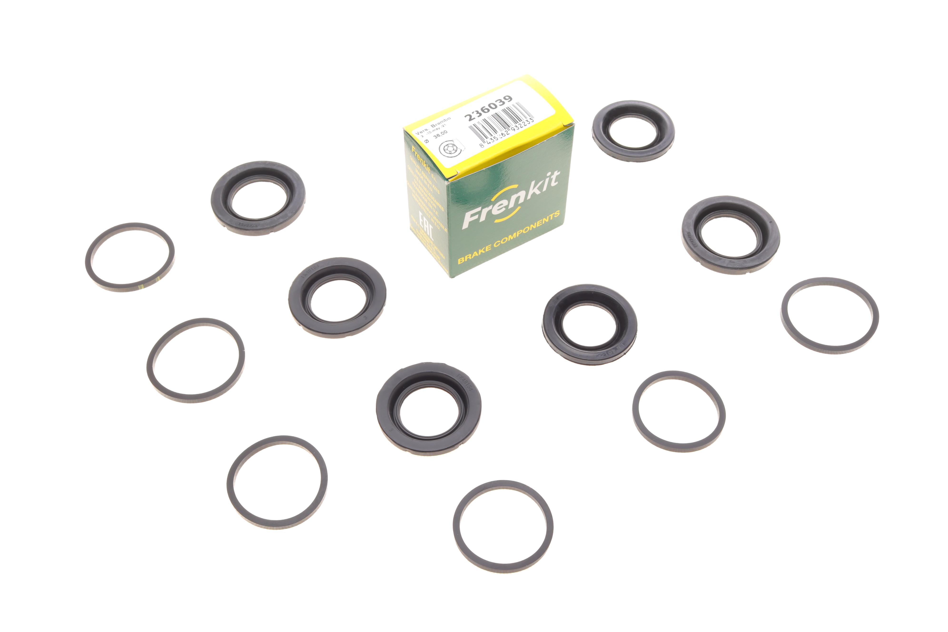 Ремкомплект супорта (переднього) Land Rover Range Rover/Sport 12- (d=36/38mm) (Brembo)