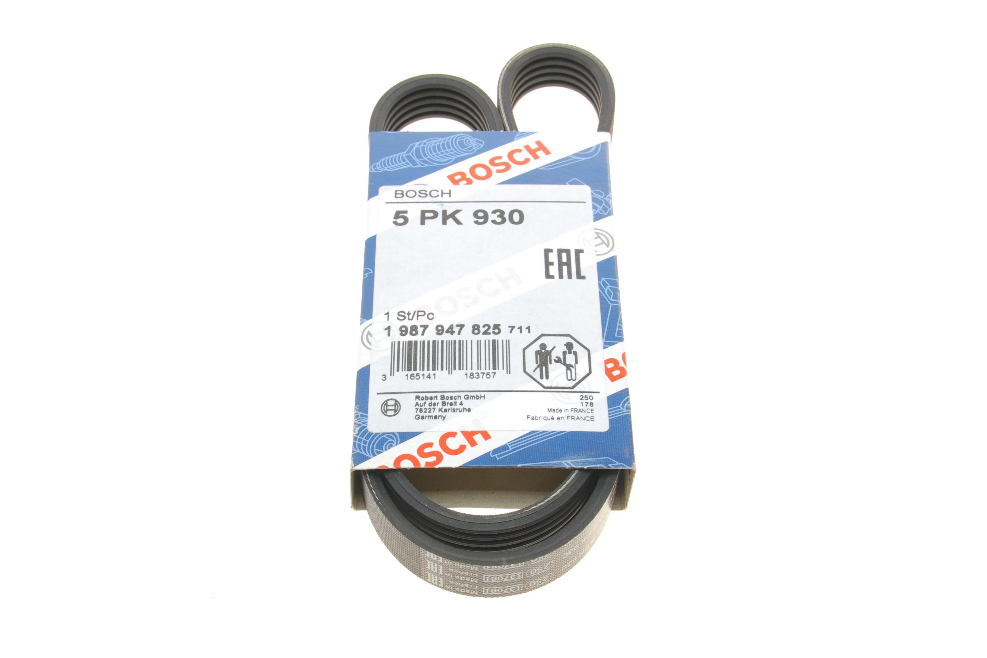 Ремінь генератора Honda Accord 2.0 EX-97 (5PK930)