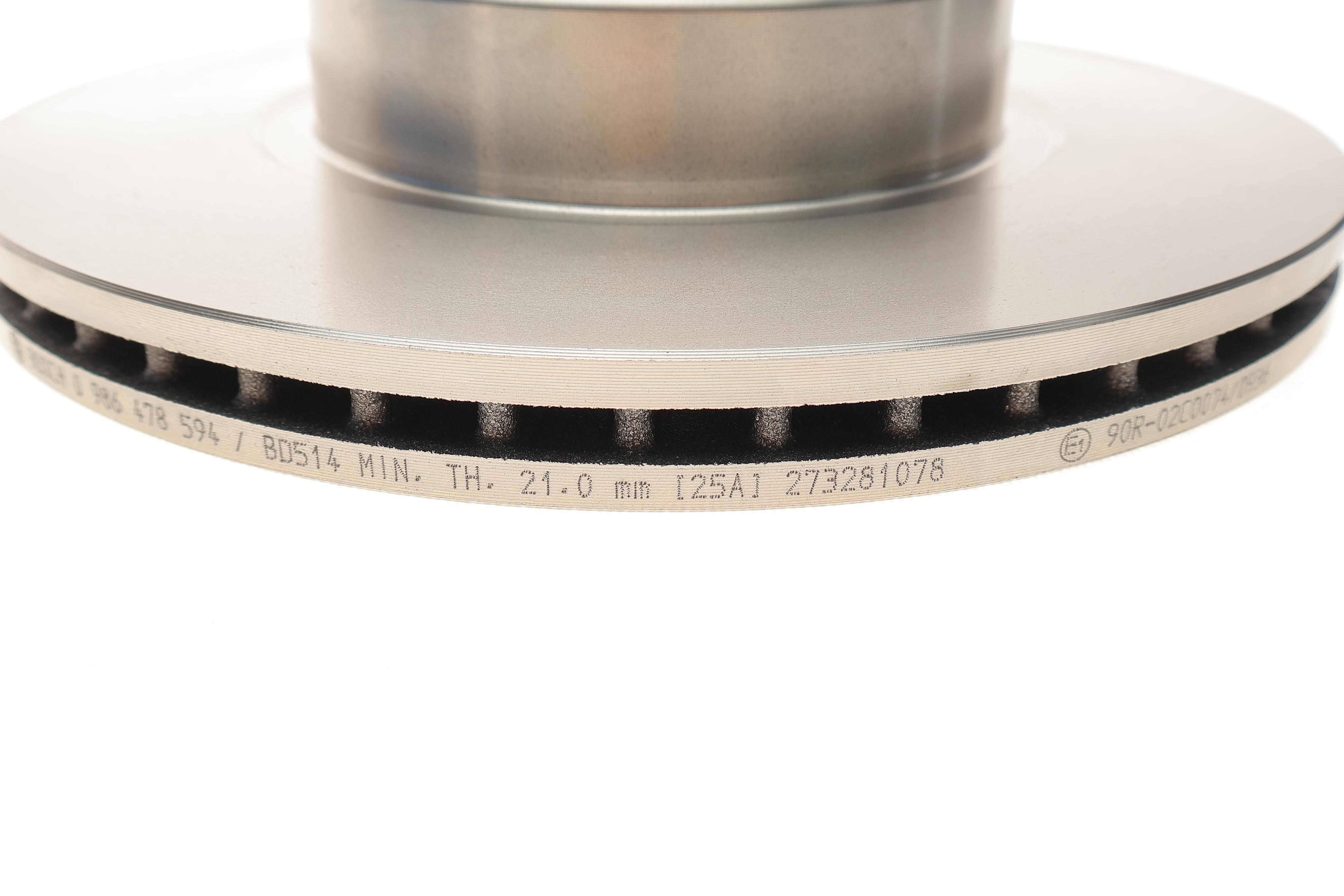 Диск гальмівний (передній) Opel Omega B 2.0 94-00 (286x24) (вентильований)