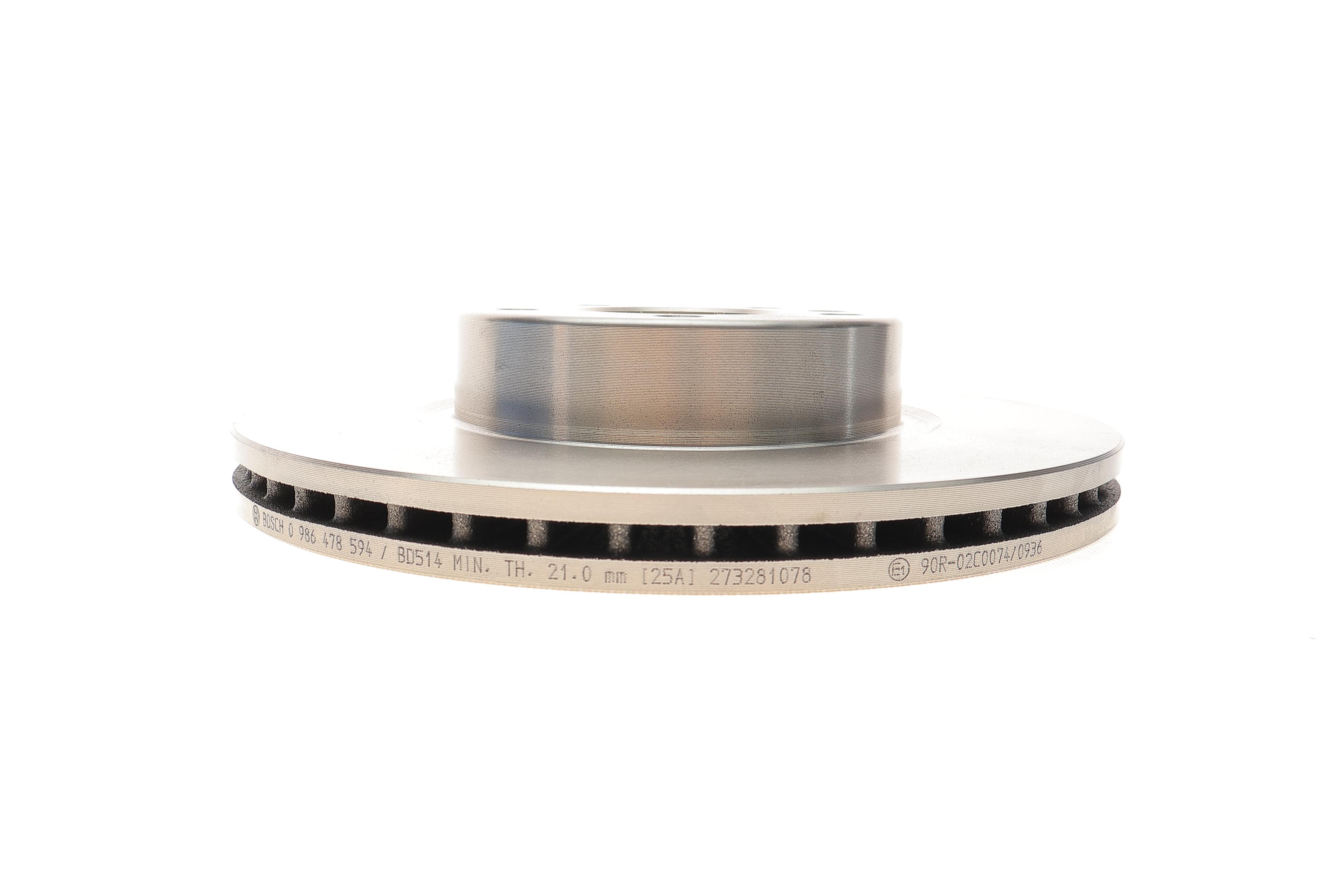 Диск гальмівний (передній) Opel Omega B 2.0 94-00 (286x24) (вентильований)