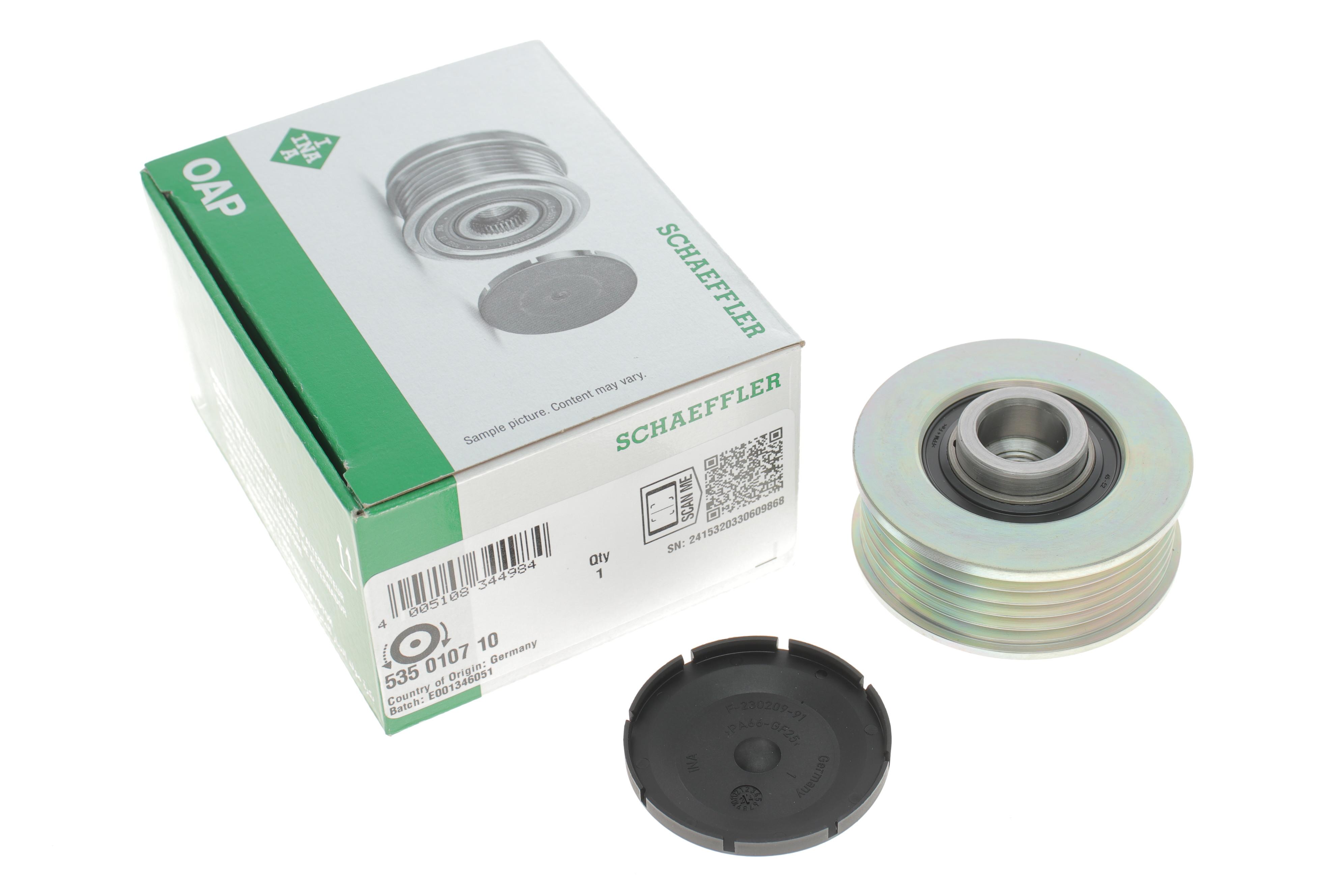 Шкив генератора Alfa Romeo 159/Brera/Spider/Fiat Croma 2.4D 05-12