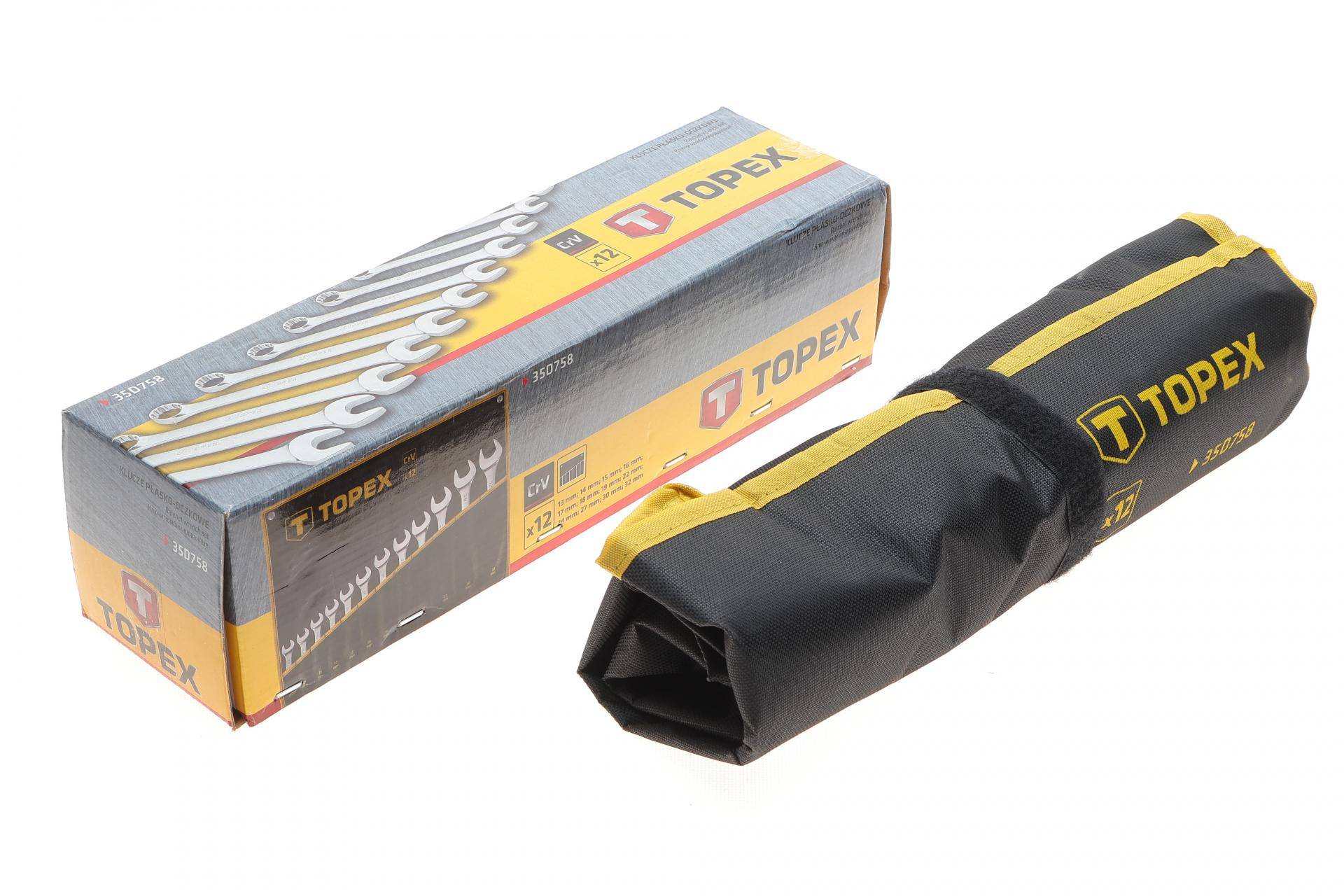 Набір ключів ріжково-накидних 13-32 мм 12 од.