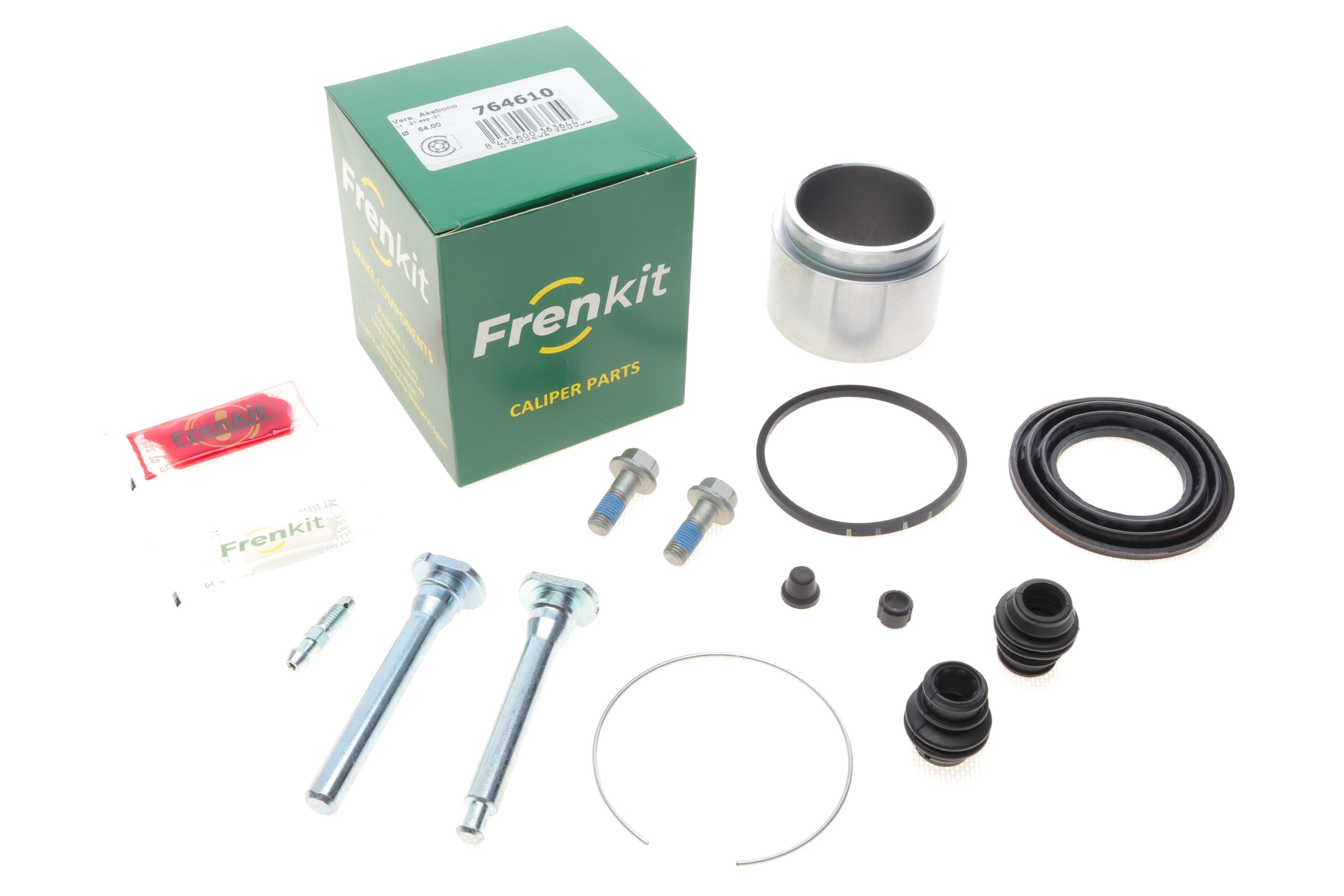 Ремкомплект суппорта (переднего) Toyota Avensis 01-09 (d=64mm)(Akeb)(+ поршнь/направляющая) Supekit