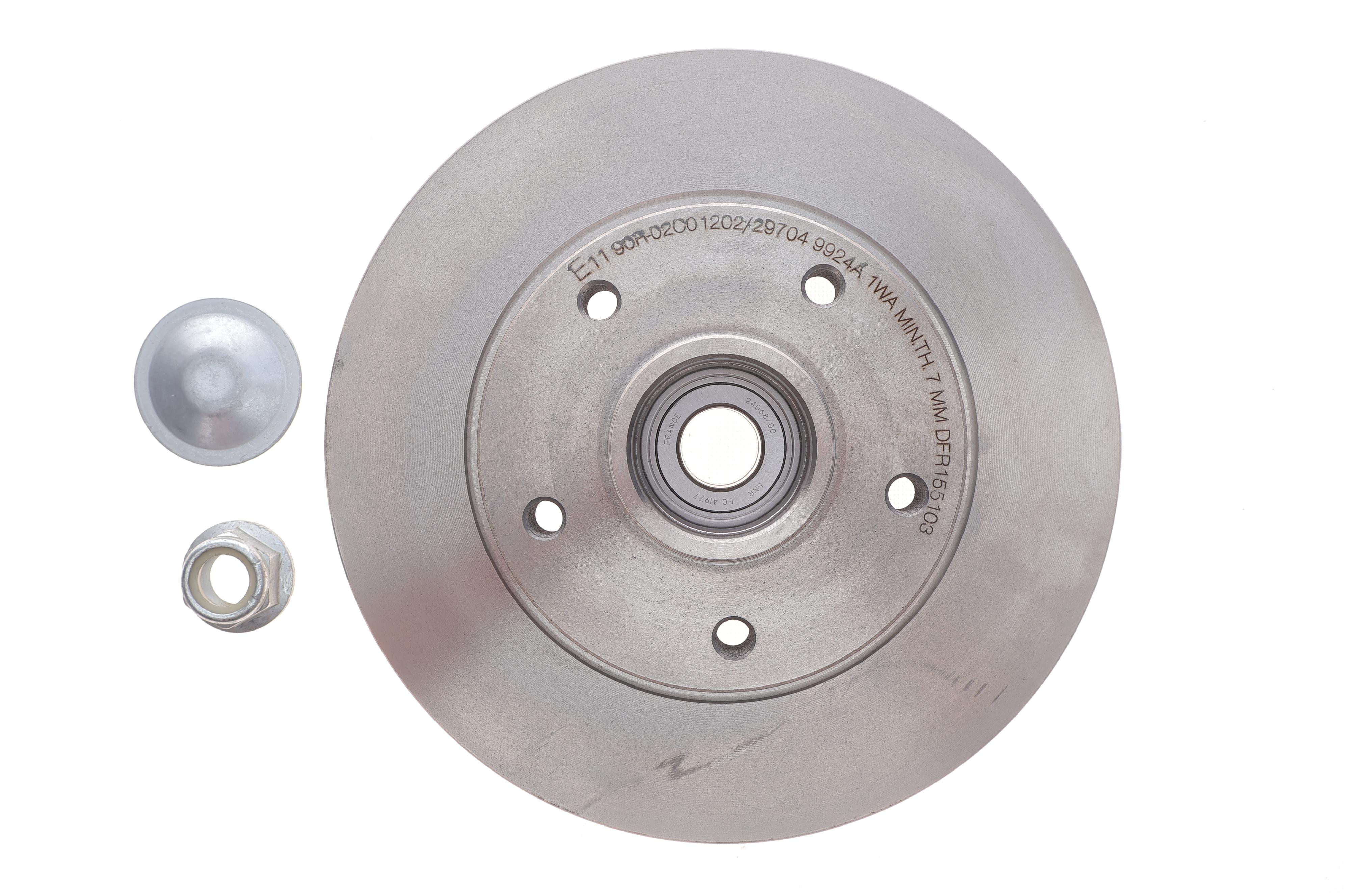 Диск гальмівний (задній) Renault Megane III/Scenic III 08- (260x8) (+ABS)