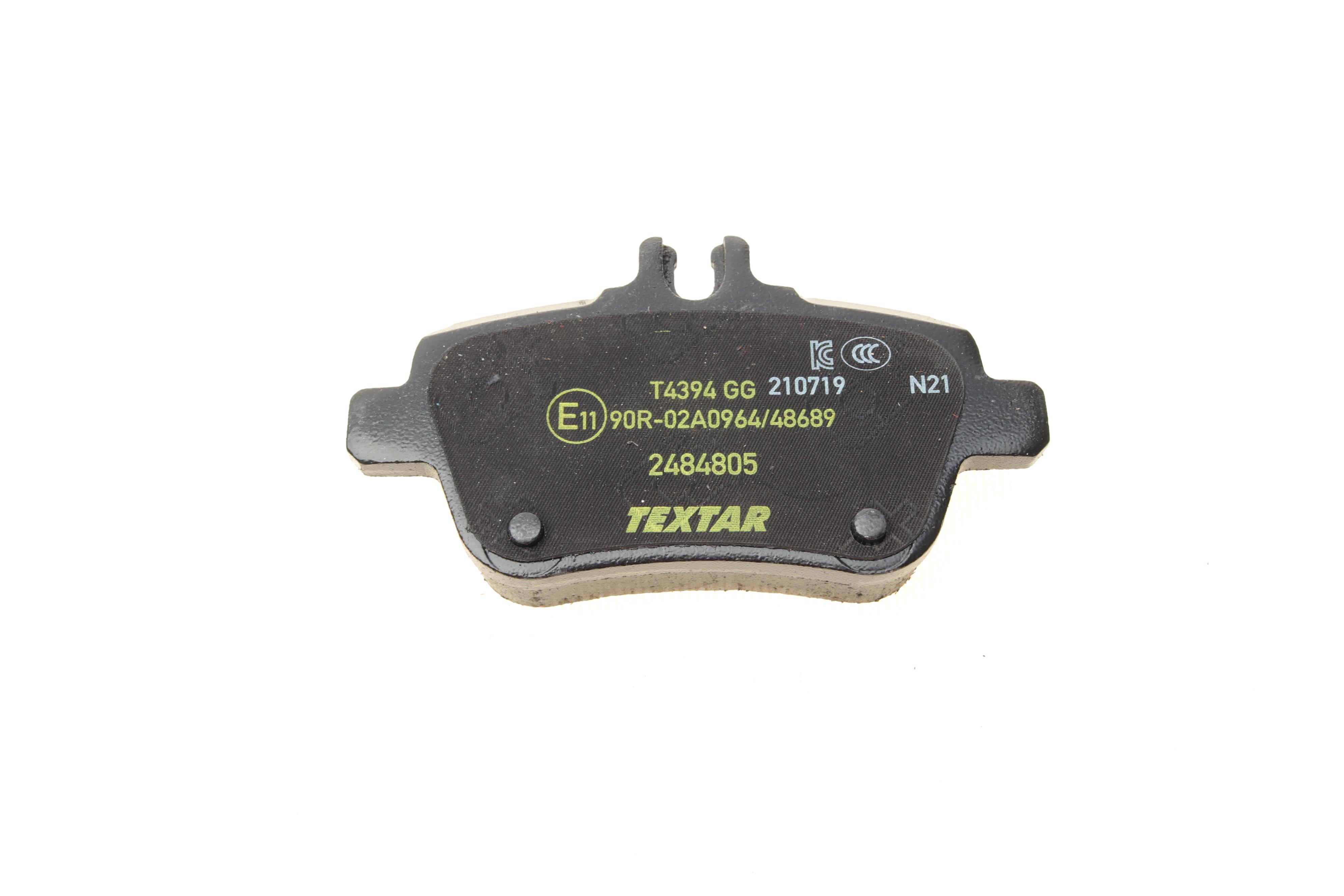 Колодки тормозные (задние) MB A-class (W176) 13-18 (TRW) Q+ (для AMG)