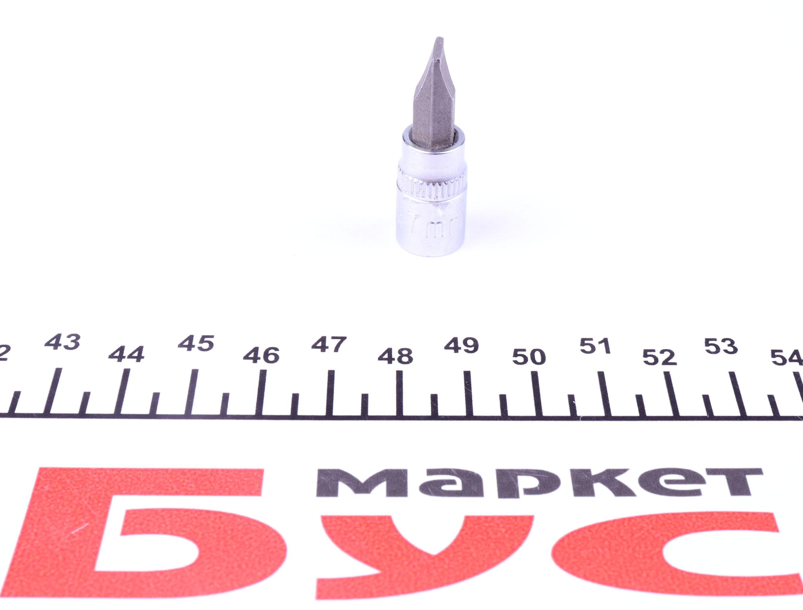 Головка 1/4" с вставкой SL7