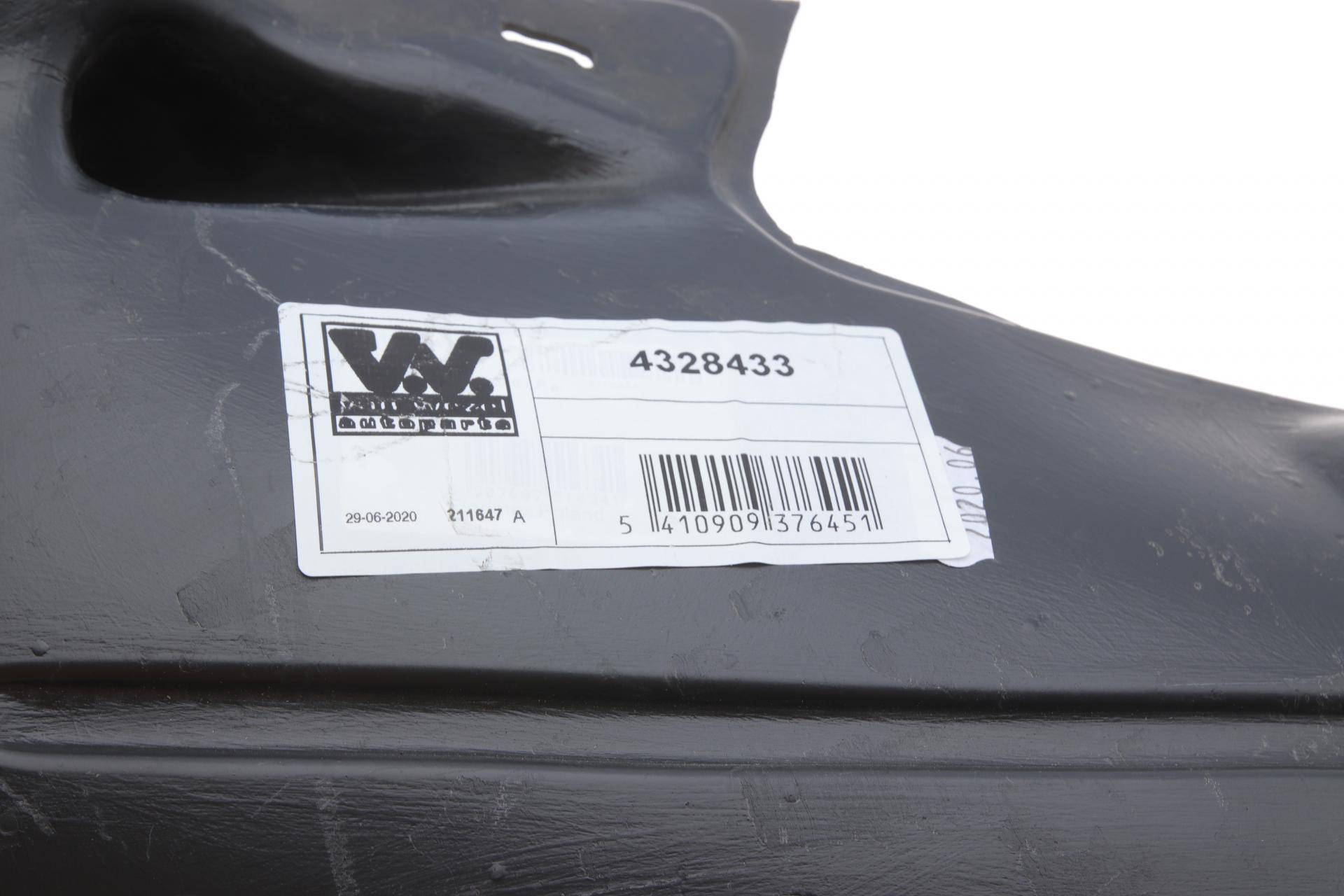 Підкрильник (передній/передня частина) Renault Scenic II 03-09 (L)