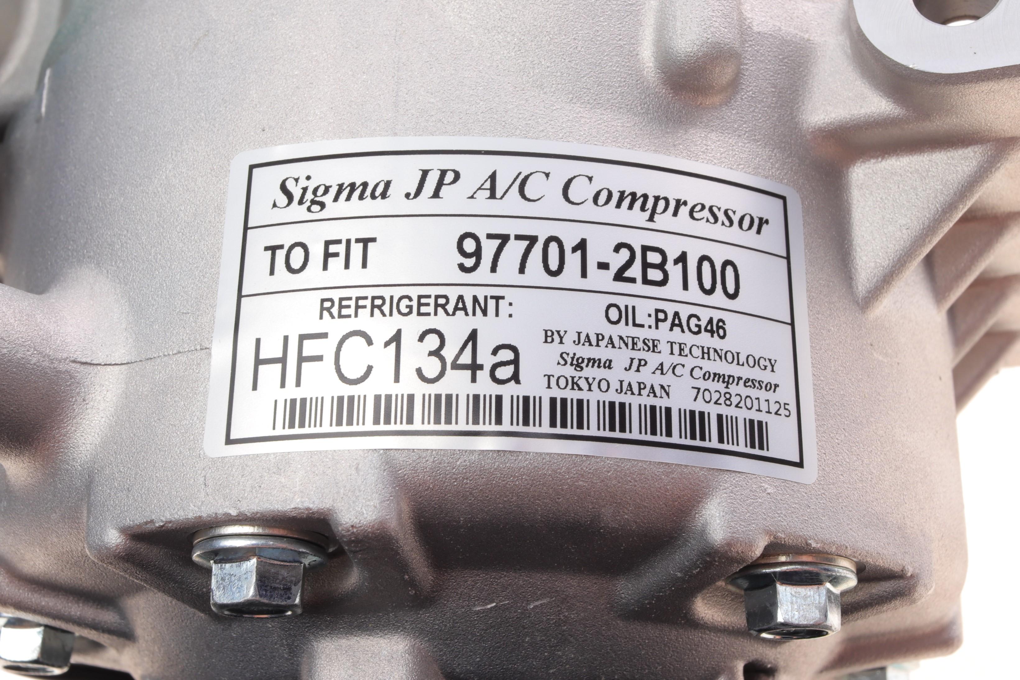 Компресор кондиціонера Hyundai Santa Fe II/Sonata V/Kia Ceed/Magentis 2.0/2.2CRDi/2.7 06-