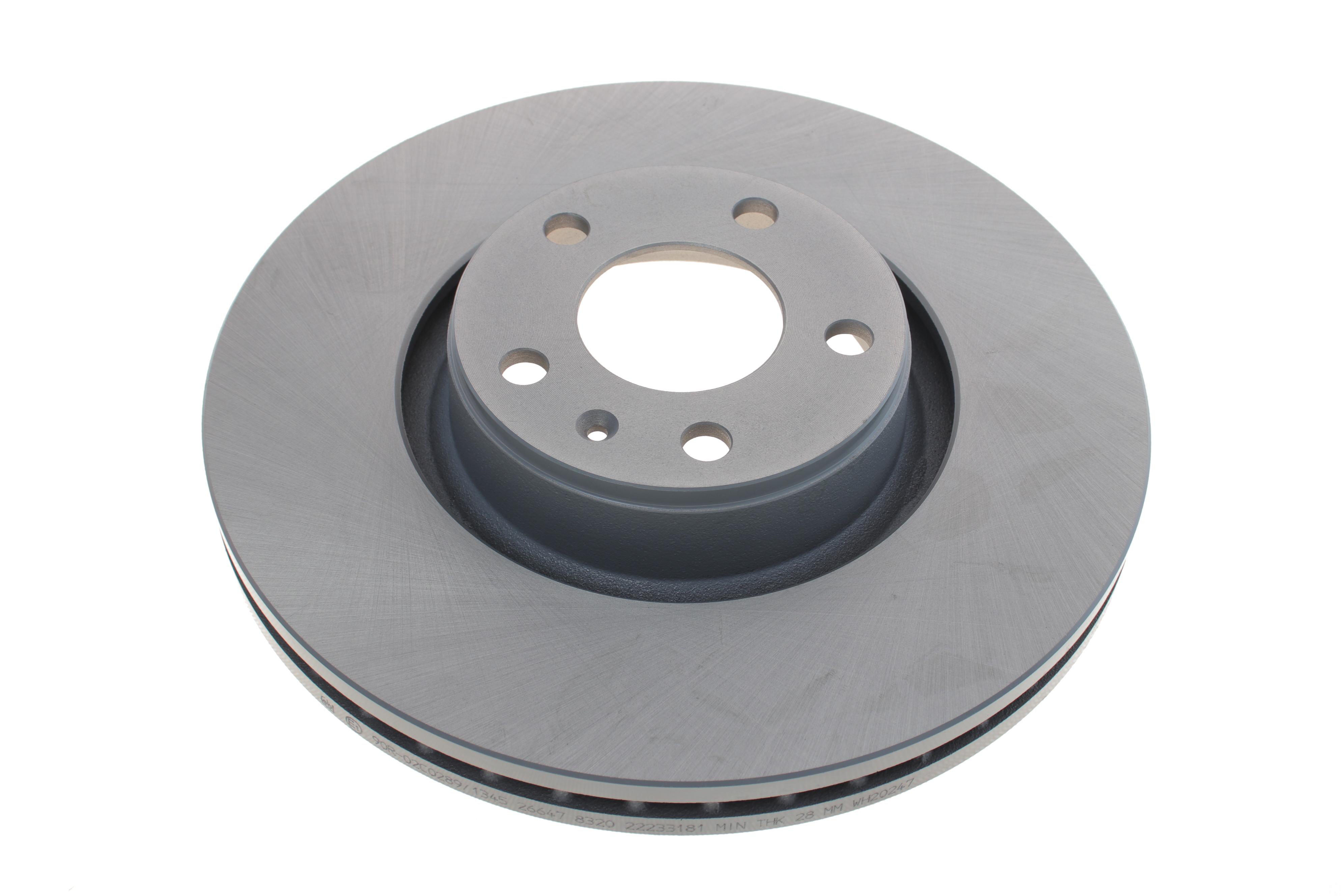 Диск гальмівний (передній) Audi A6/A8 04-11 (321x30)