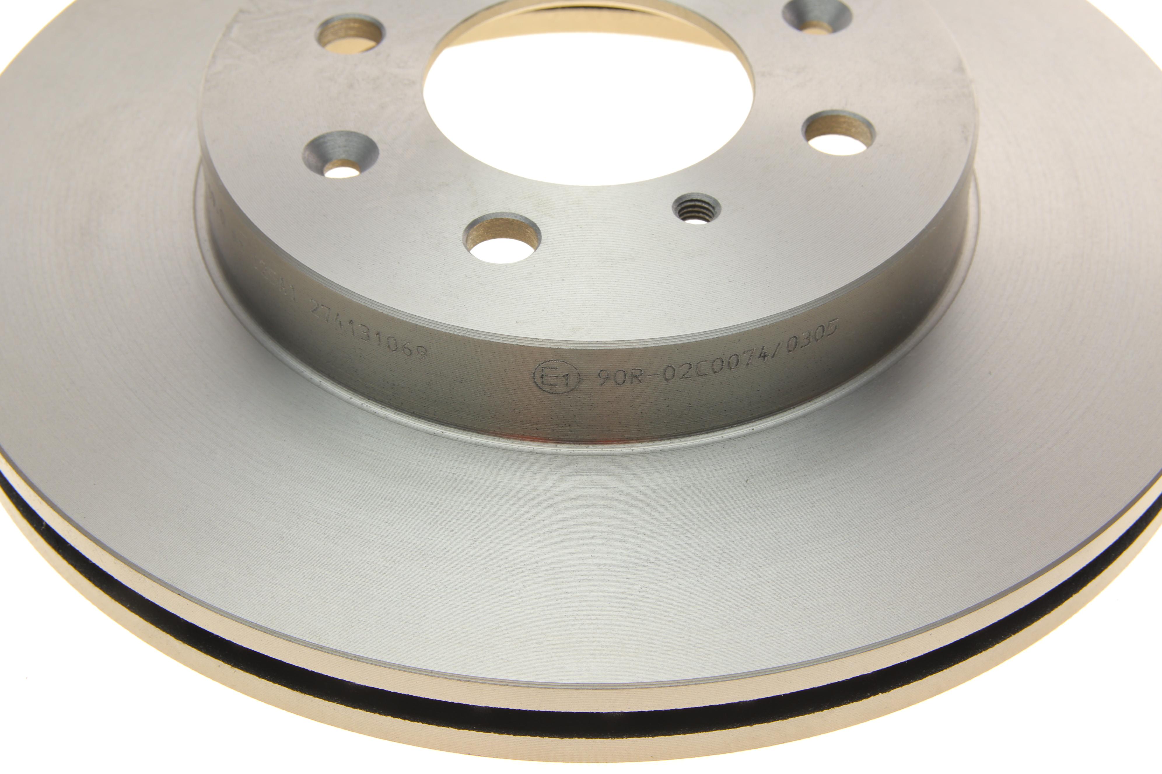 Диск гальмівний (передній) Honda Civic V/VI/VII 90-05/Jazz 08-/CRX 89-98 (262x21)