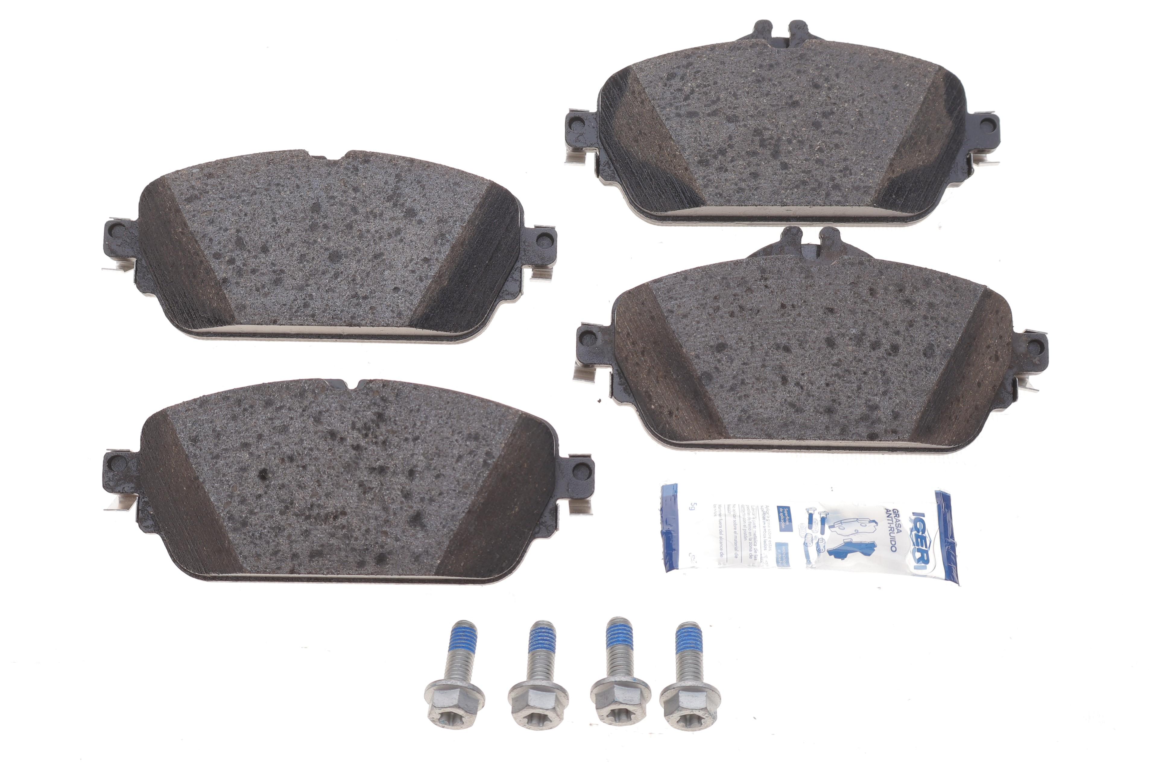 Колодки гальмівні (передні) MB C-class (W205/S205/C205) 13-/E-class (W213/S213/C238) 16-