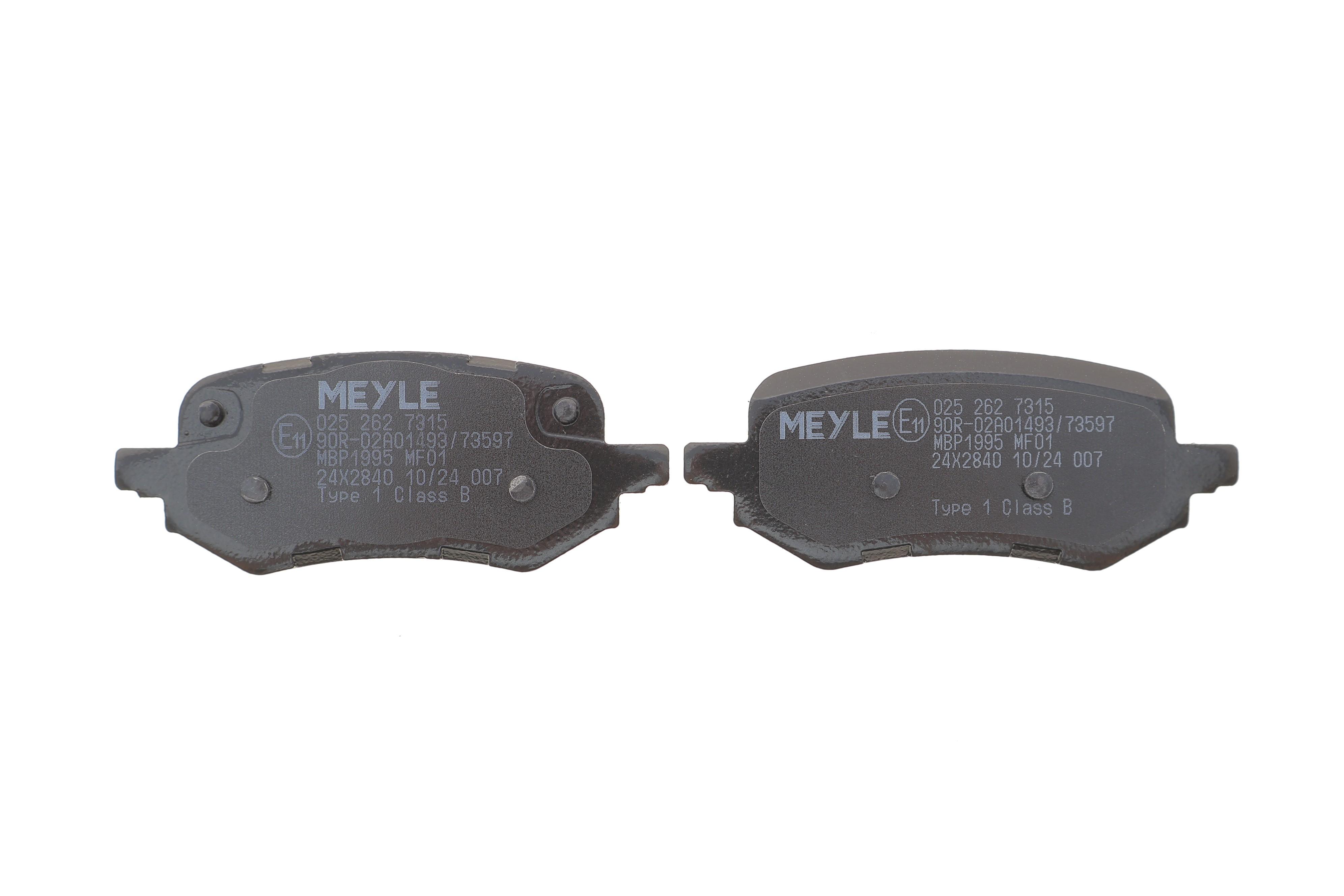 Колодки тормозные (задние) Ford Puma 19-