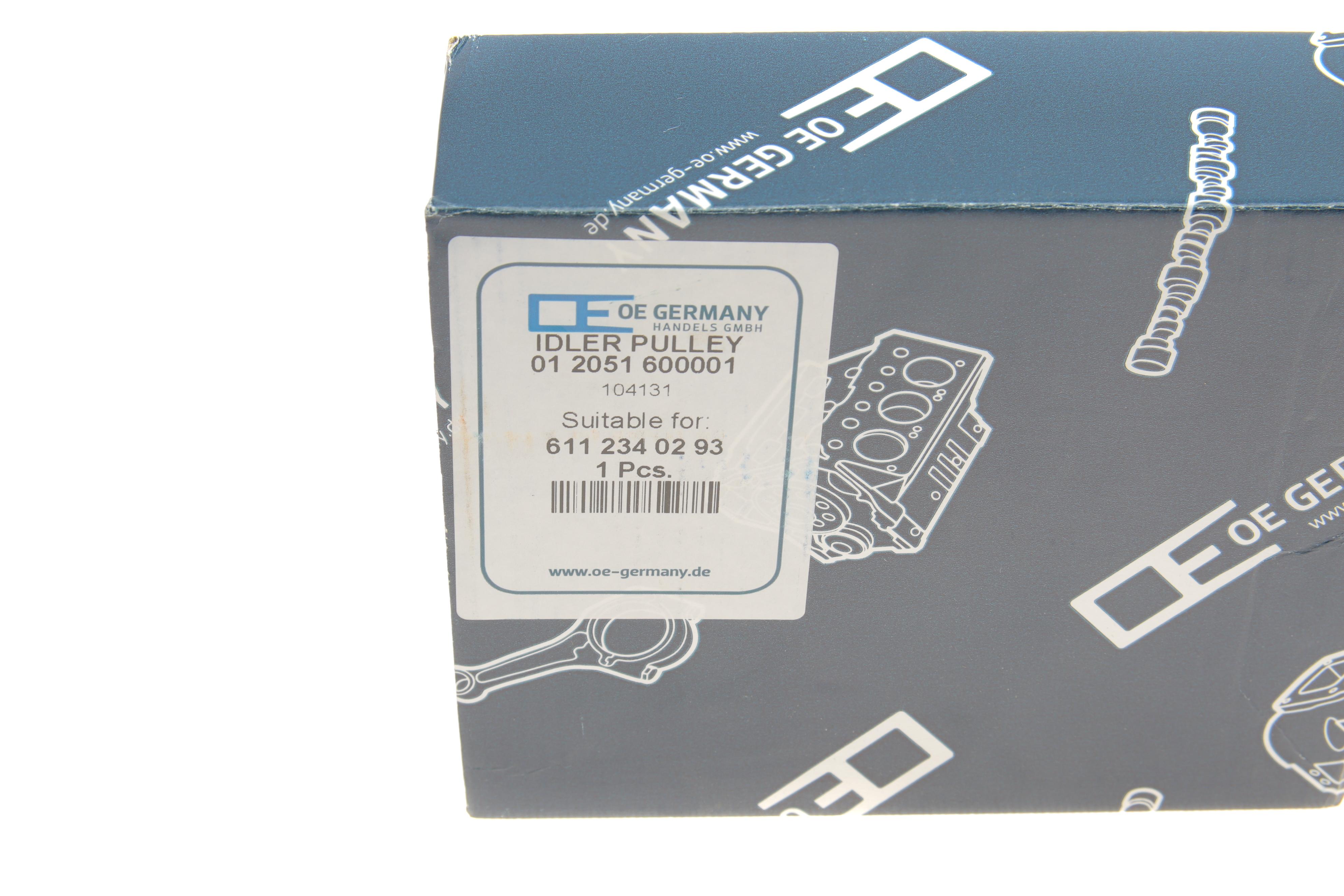 Ролик генератора MB Sprinter CDI (-AC) (большой) (паразитный)