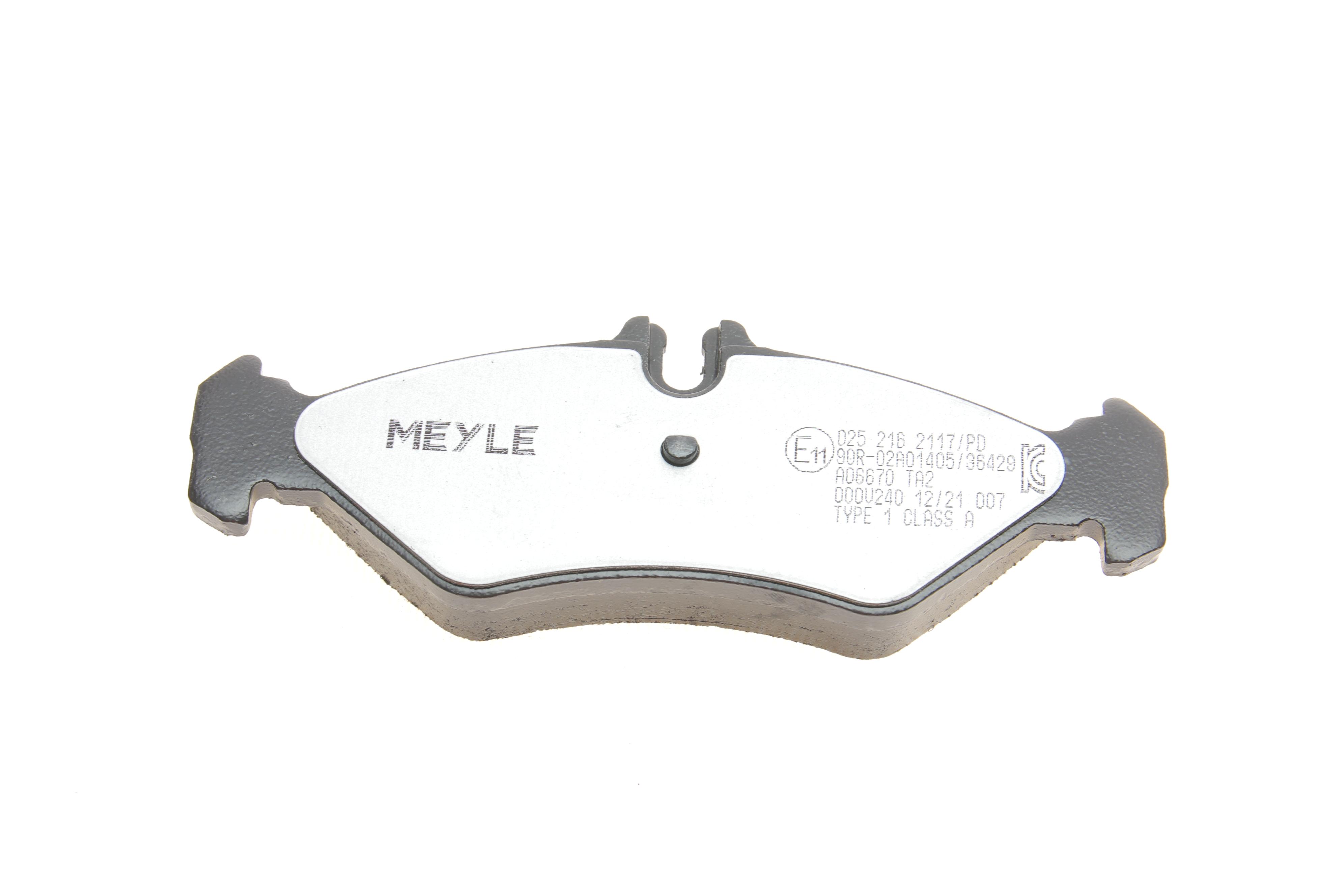 Колодки тормозные (задние) MB Sprinter 208-316 96- (малая) Platinum