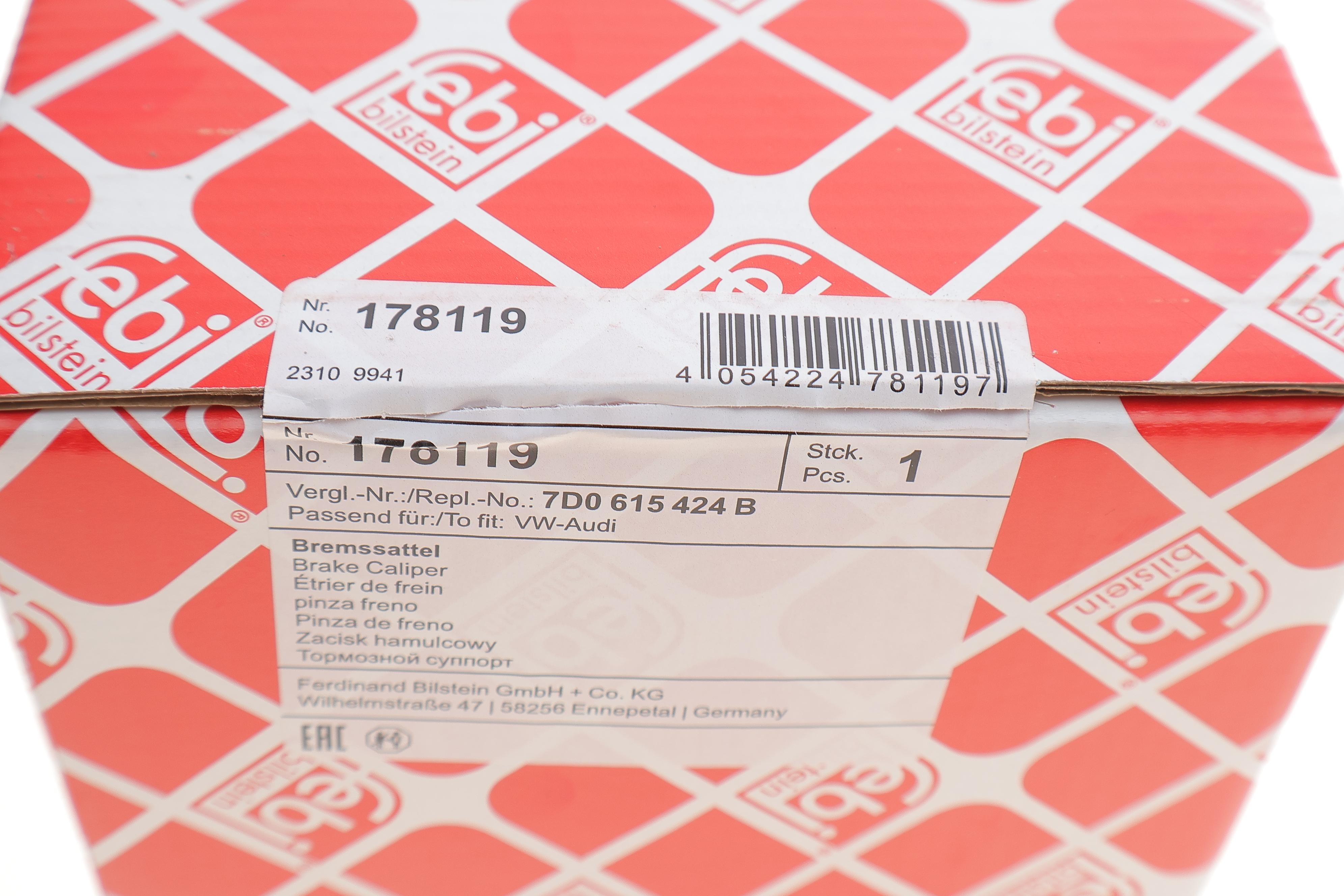 Супорт гальмівний (задній) (R) VW T4 90- (d=38mm) (Lucas)