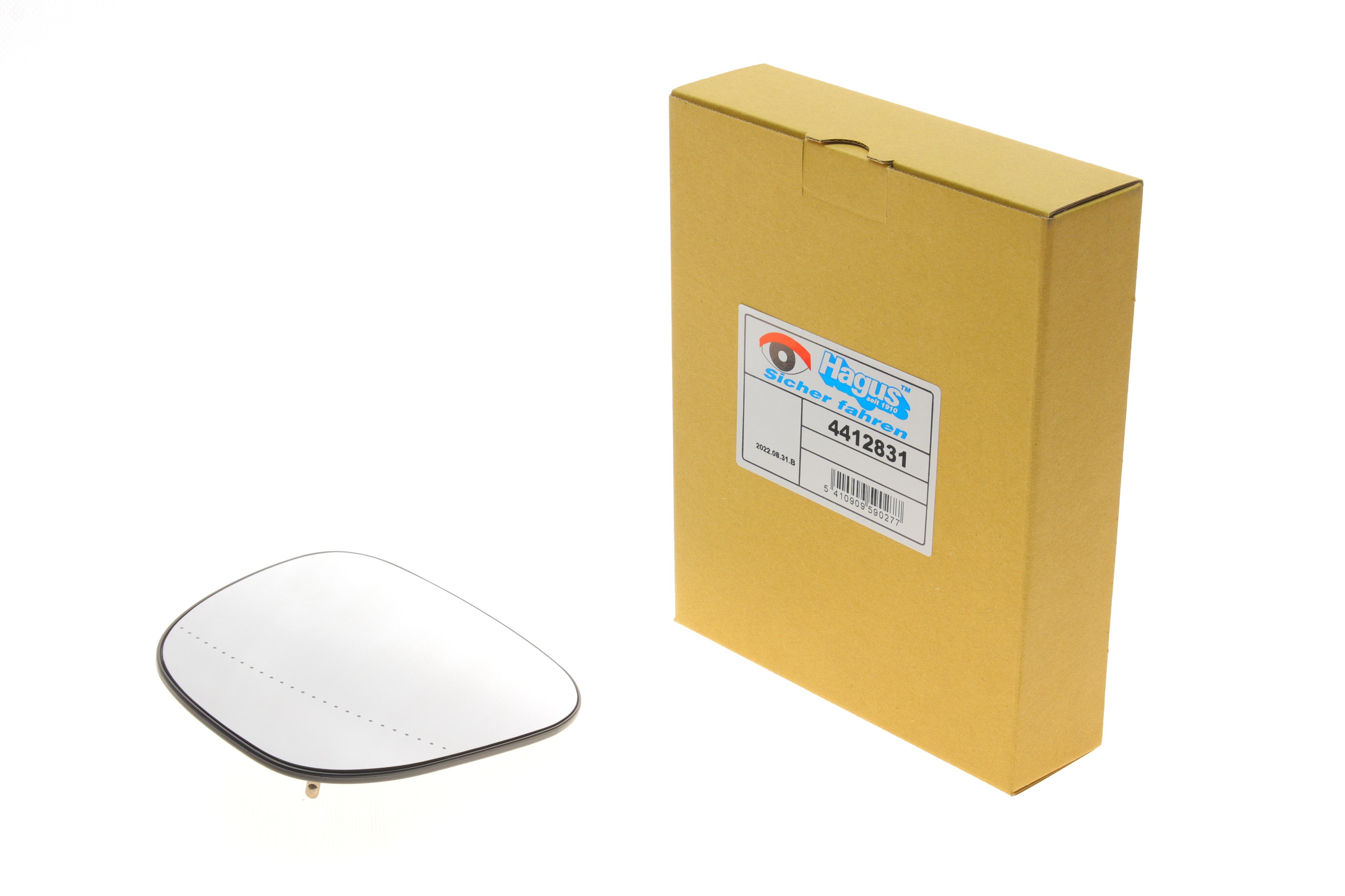 Стекло зеркала Renault Kangoo 13- (L)