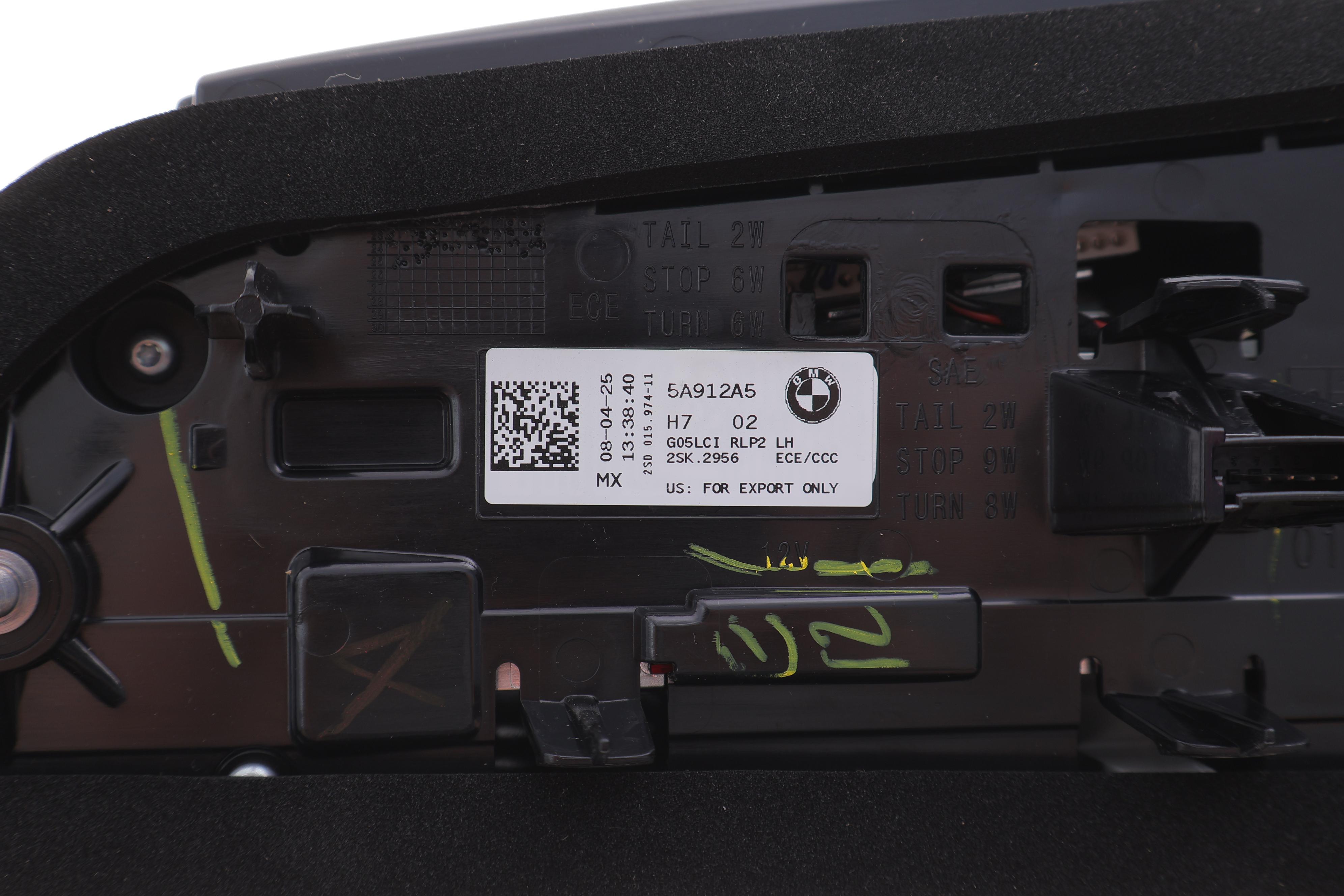 Фонарь задний BMW X5 (G05) 18- (L) (на крышку багажника)