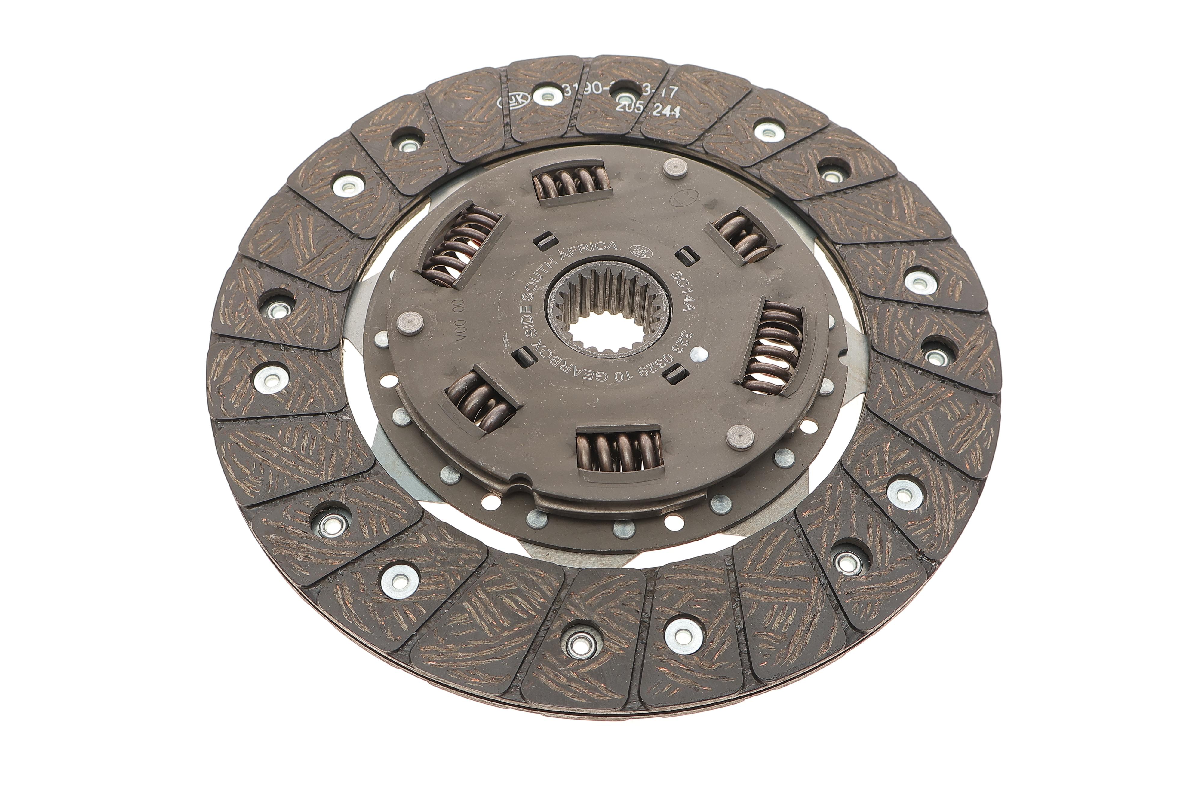 Диск сцепления Toyota Land Cruiser 2.4 TD -96 (d=225mm)