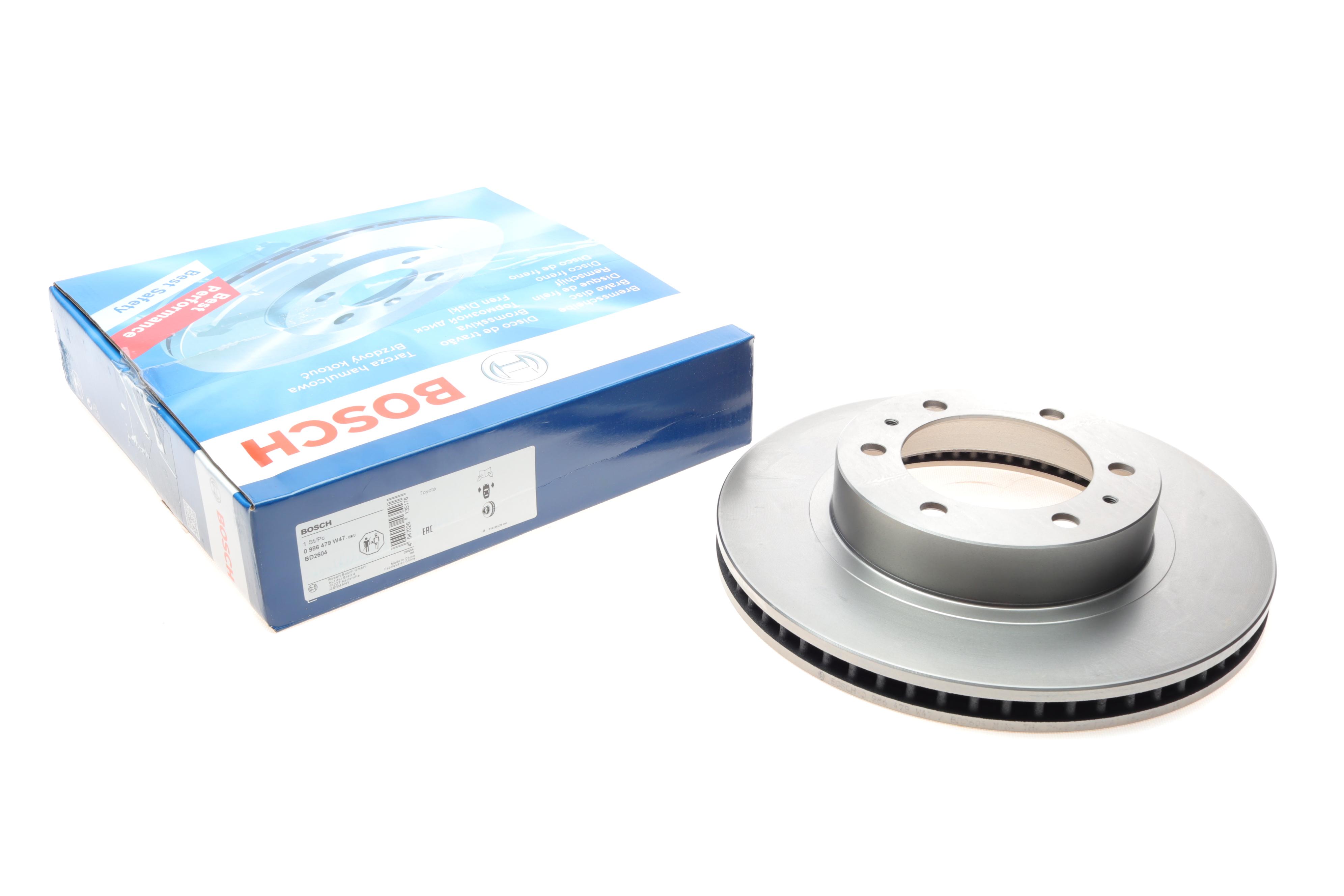 Диск гальмівний (передній) Toyota Hilux 06- (319x28)