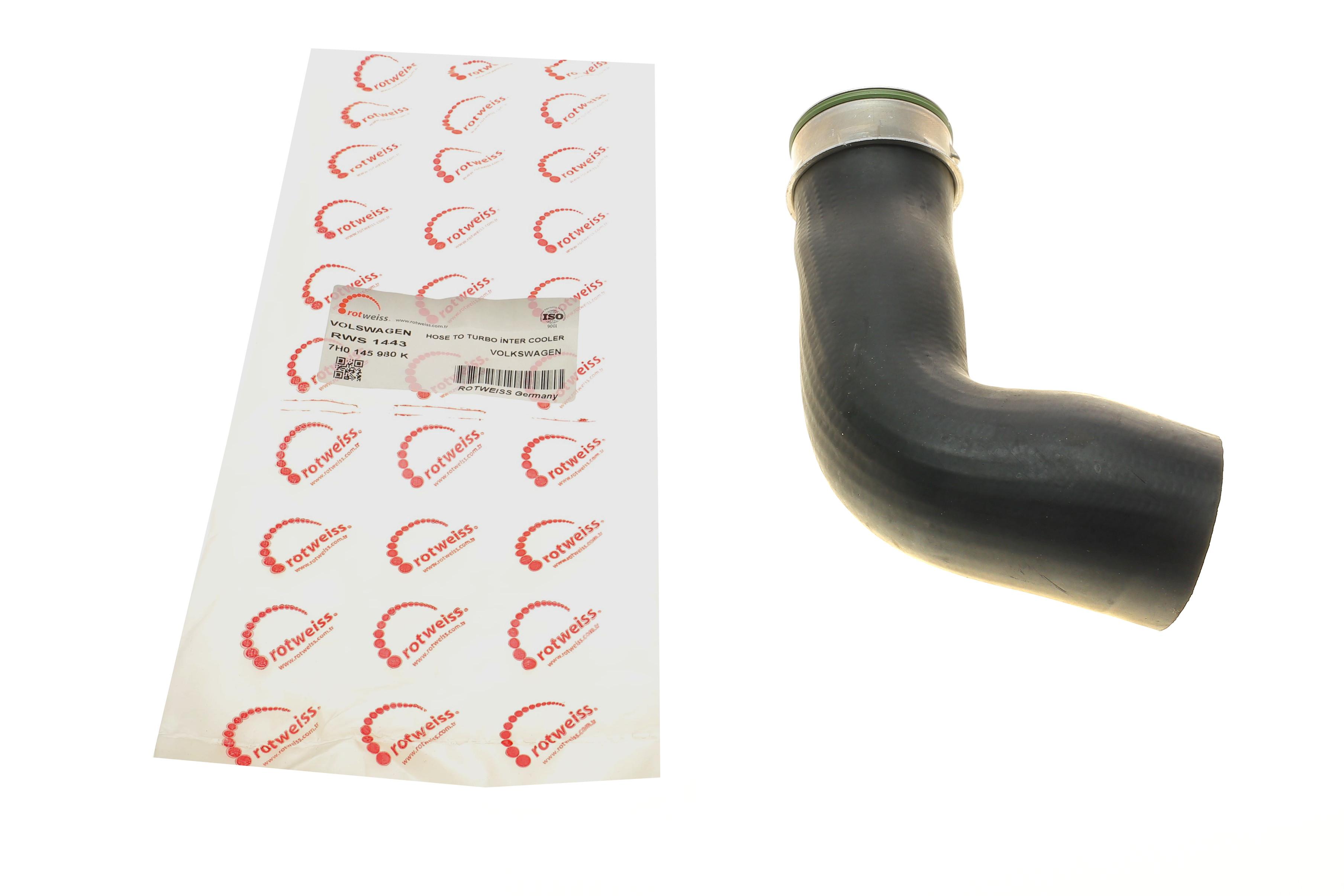 Патрубок интеркулера (L) VW T5 2.5TDI 03-09