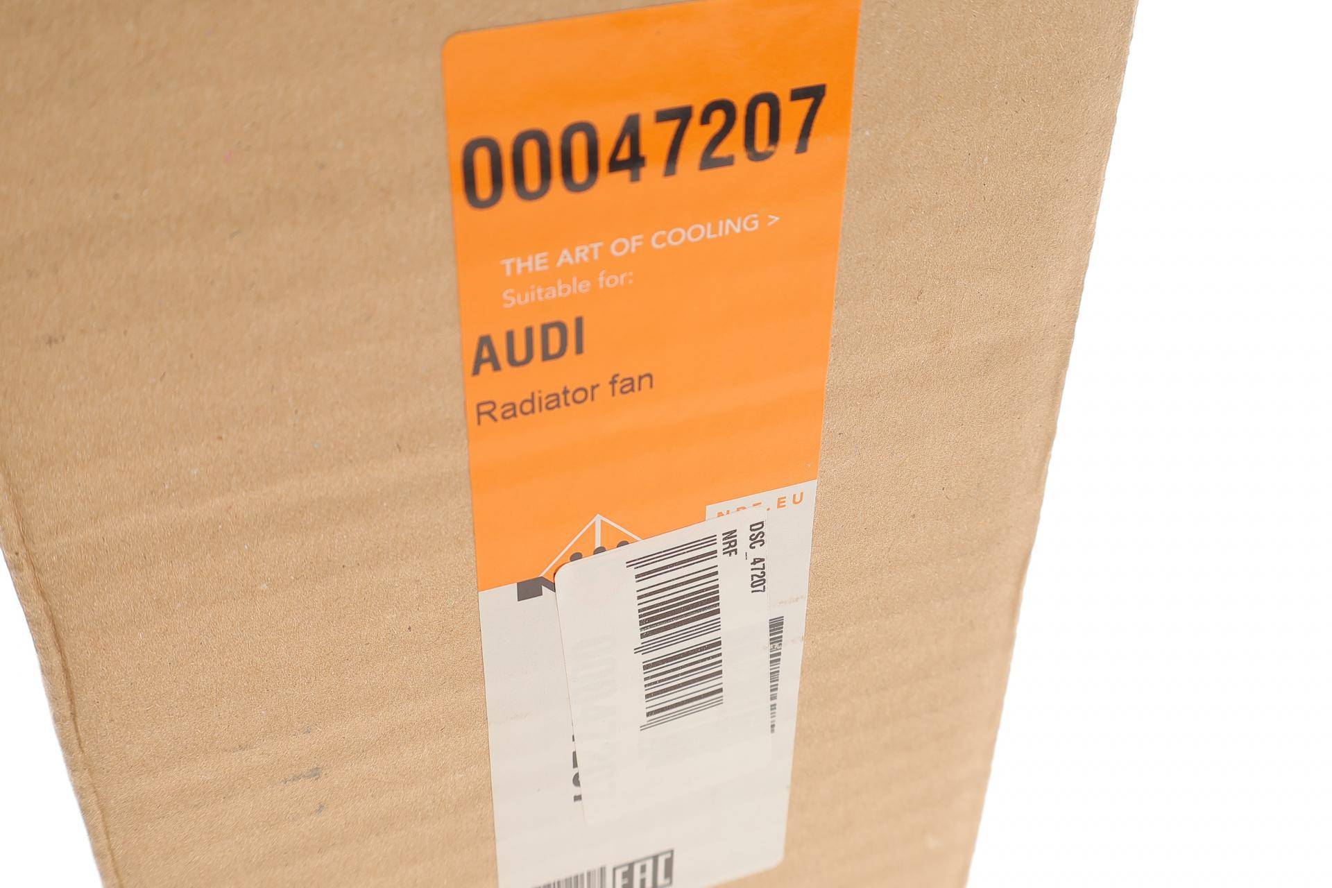 Вентилятор радіатора (електричний) Audi A4/A6 2.5/2.7D 97-05(пошкоджене кріплення)