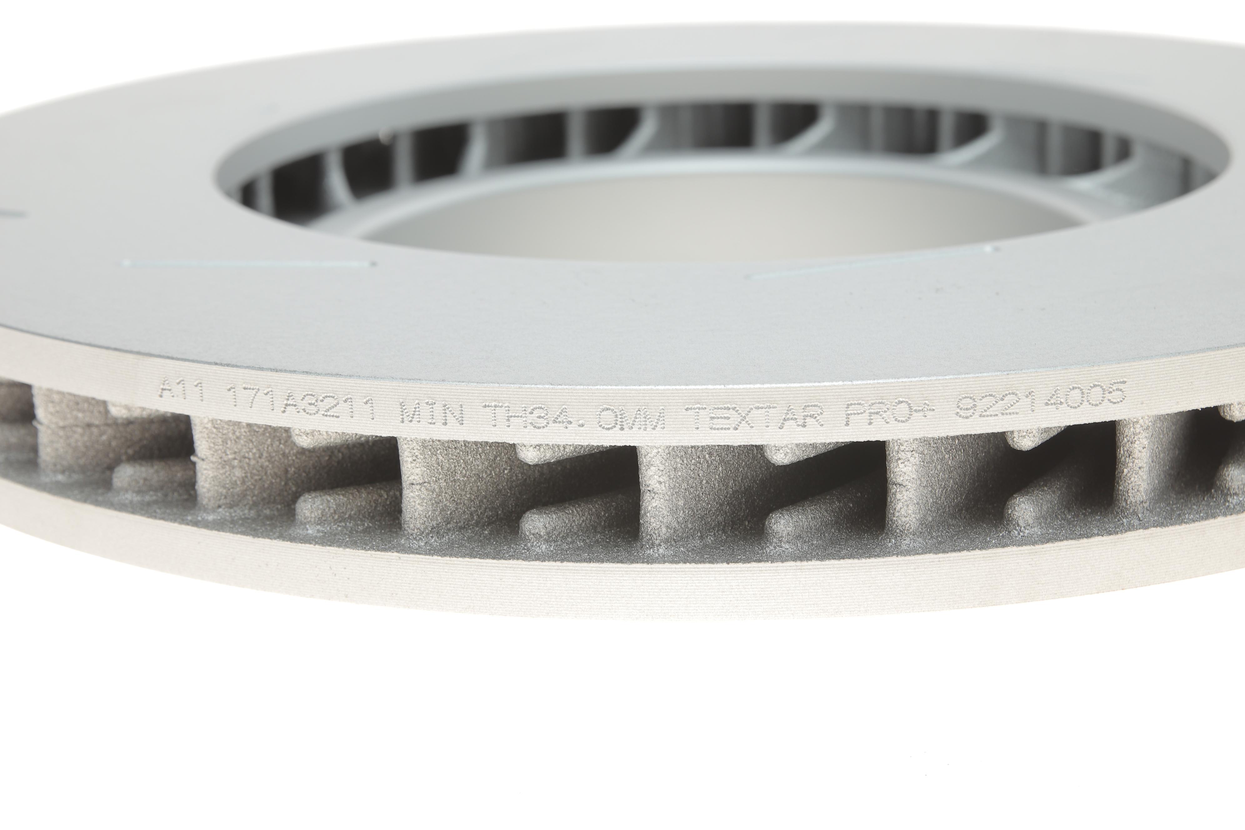 Диск гальмівний (передній) Porsche Panamera 09-16 (R) (360x36) PRO+