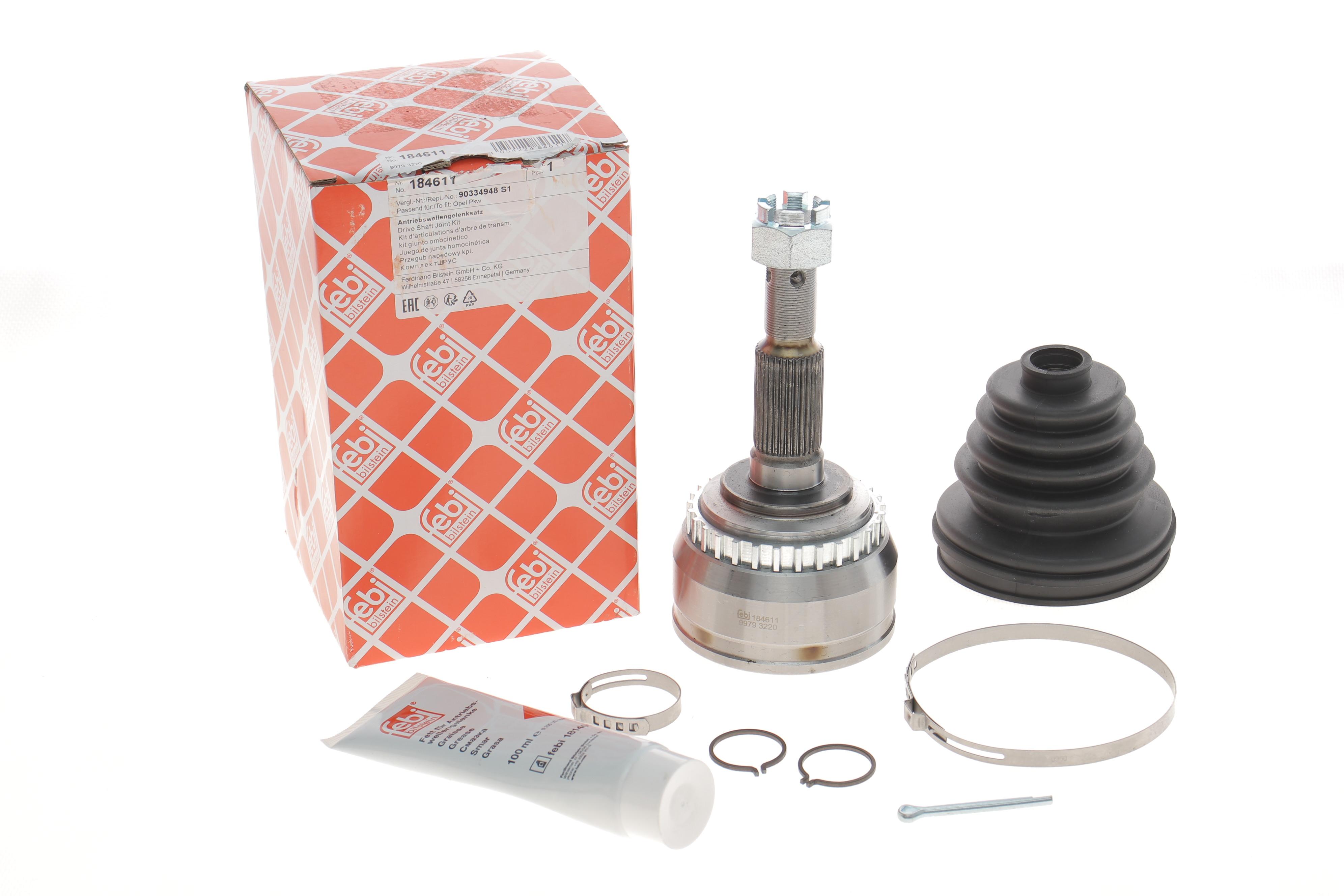 ШРКШ (зовнішній) Opel Astra F/G 93-05/Zafira A 99-05/Vectra B 95-03 (33z/25z)(+ABS29z)