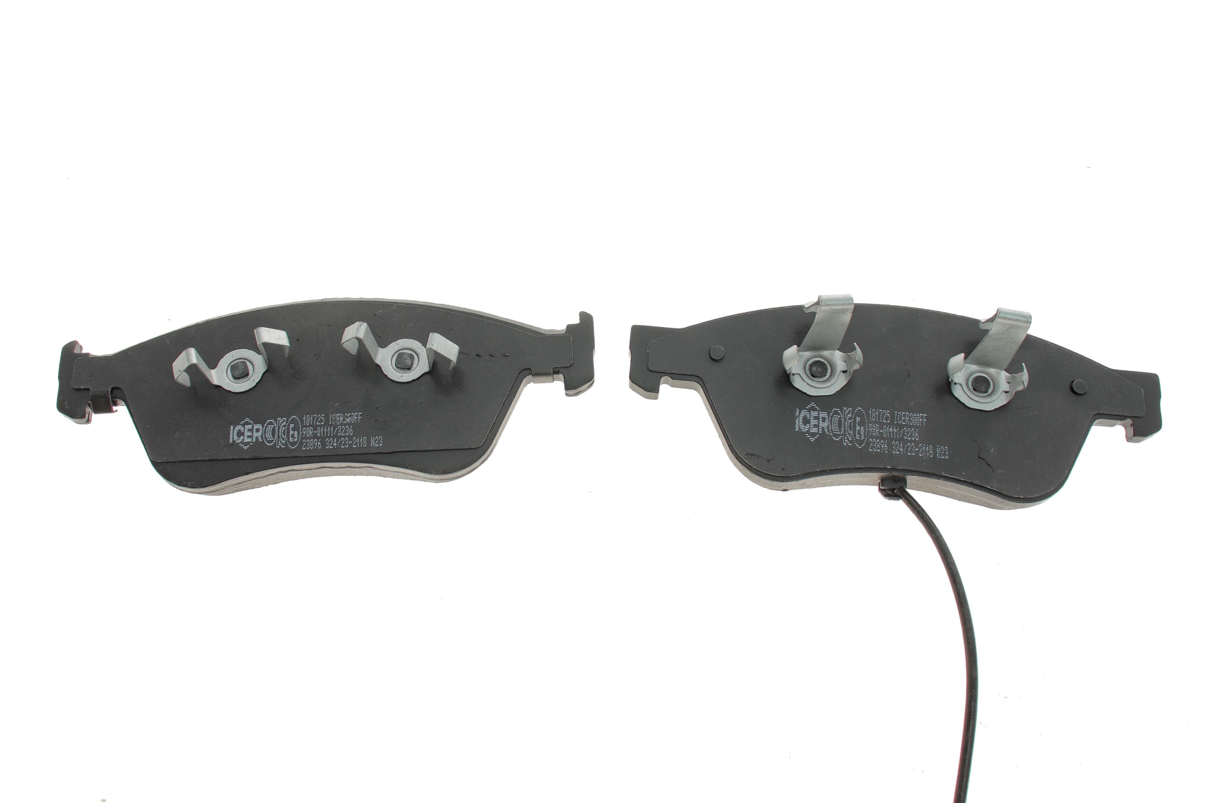 Колодки тормозные (передние) Audi A6 04-11/A8 96-/Seat Ibiza 03-04/VW Phaeton 02-16 (+датчики)