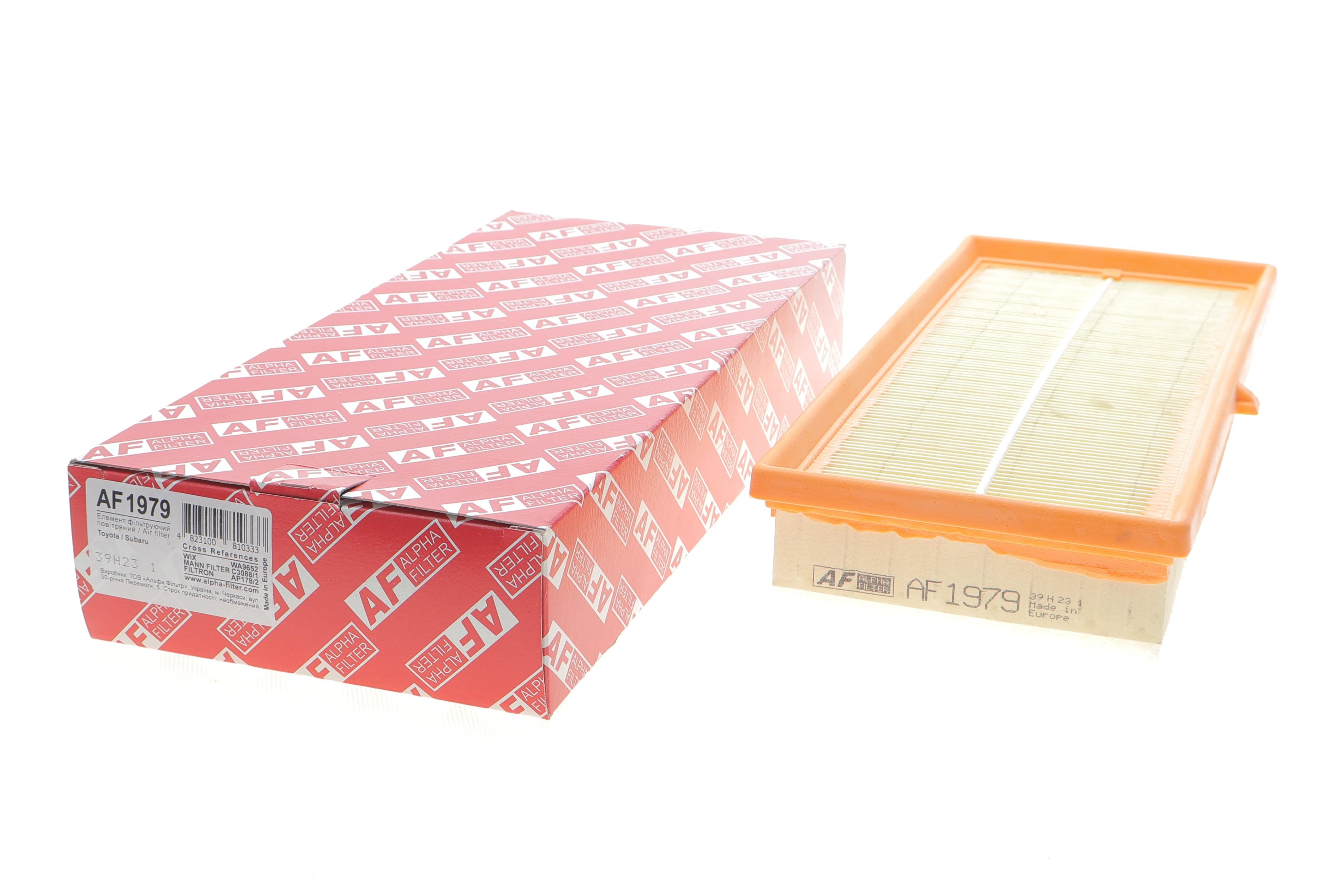 Фільтр повітряний Toyota Yaris1.4D 05-/Subaru Trezia 1.4D 11-