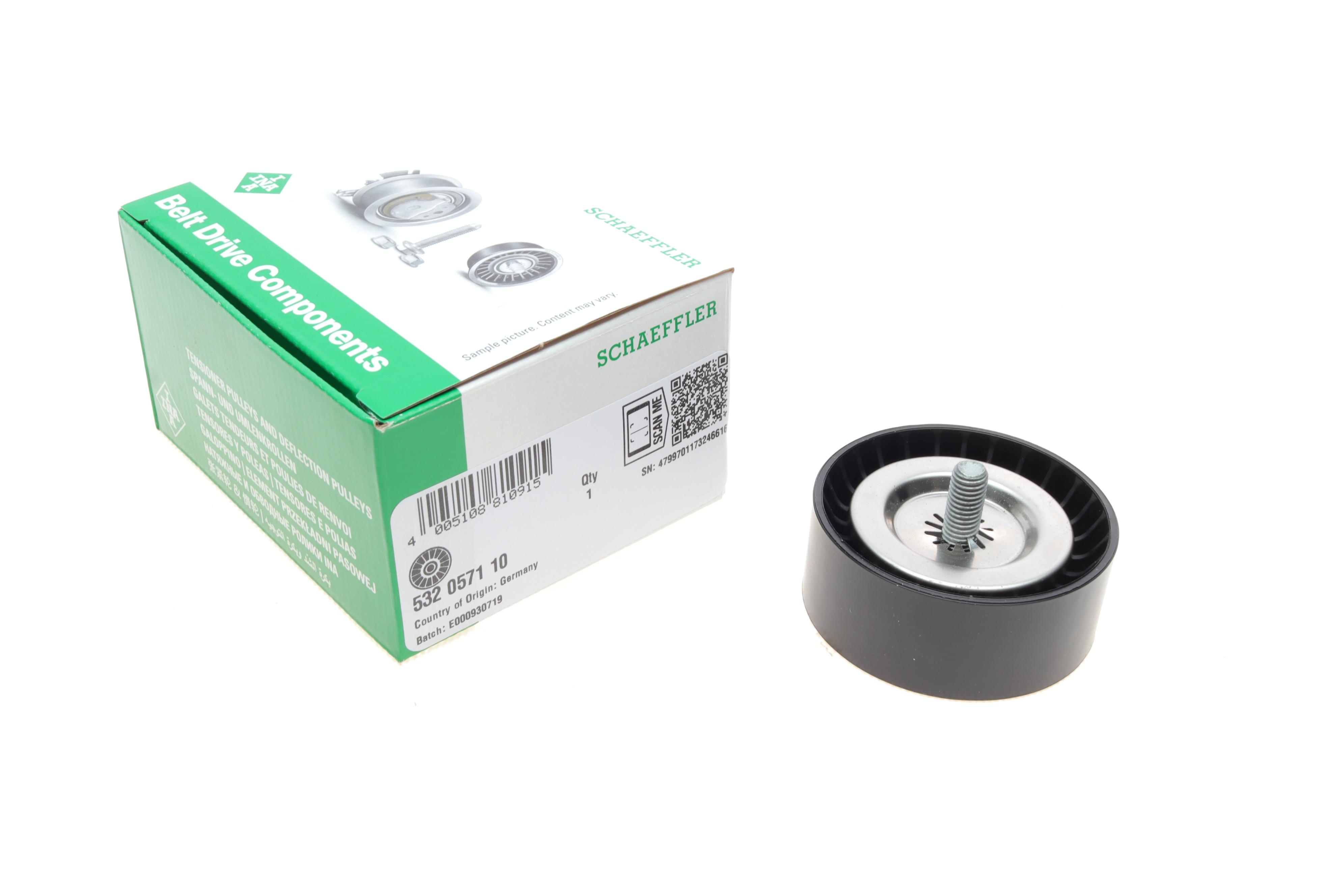 Ролик генератора MB Vito (W447) 2.2CDI, 14- (паразитный) (65х26), OM 651.950