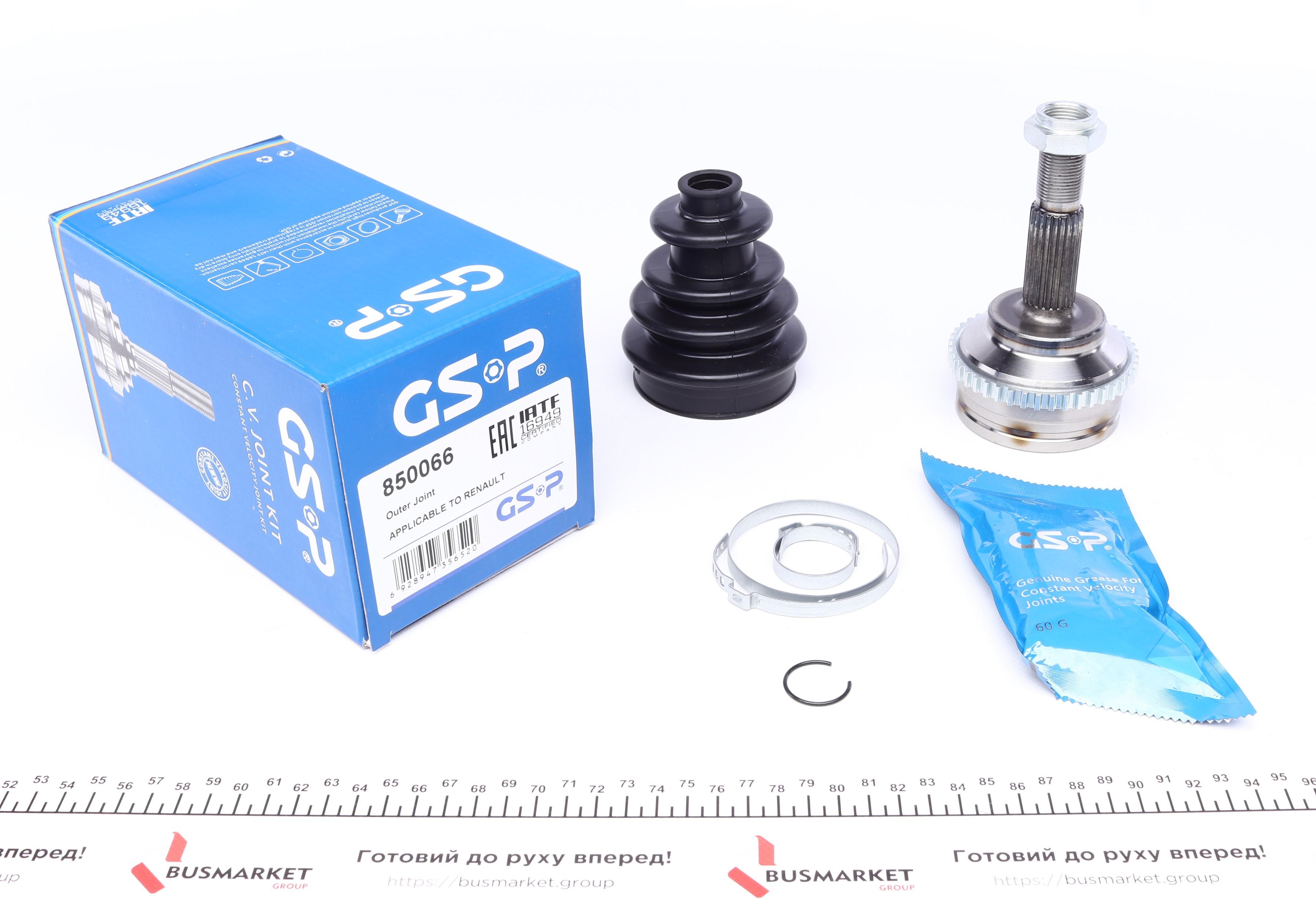 ШРКШ (зовнішній) Renault Kangoo (21x28x136x44T) (+ABS)