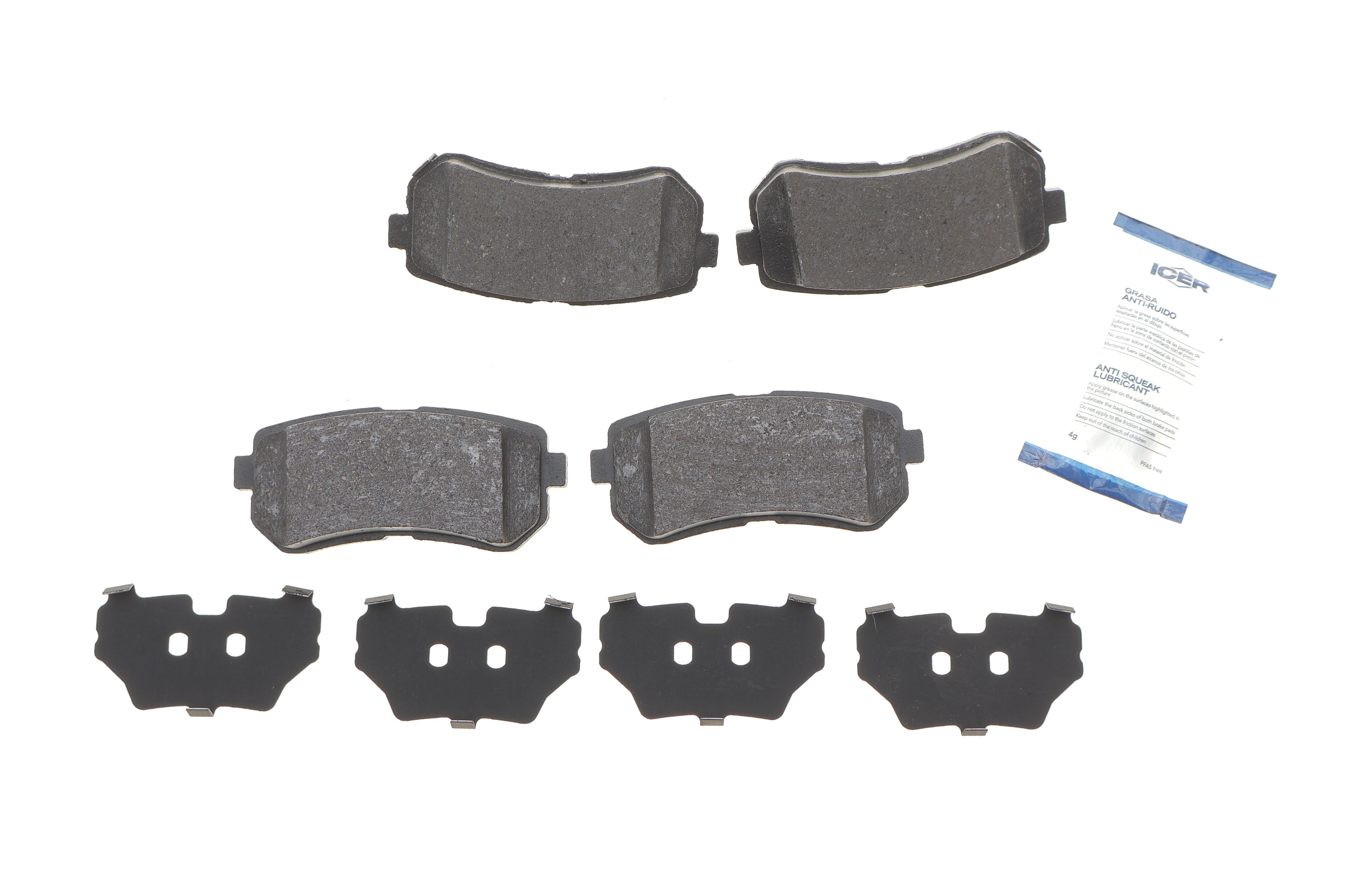 Колодки тормозные (задние) Hyundai i20 08-15/ix20 10-