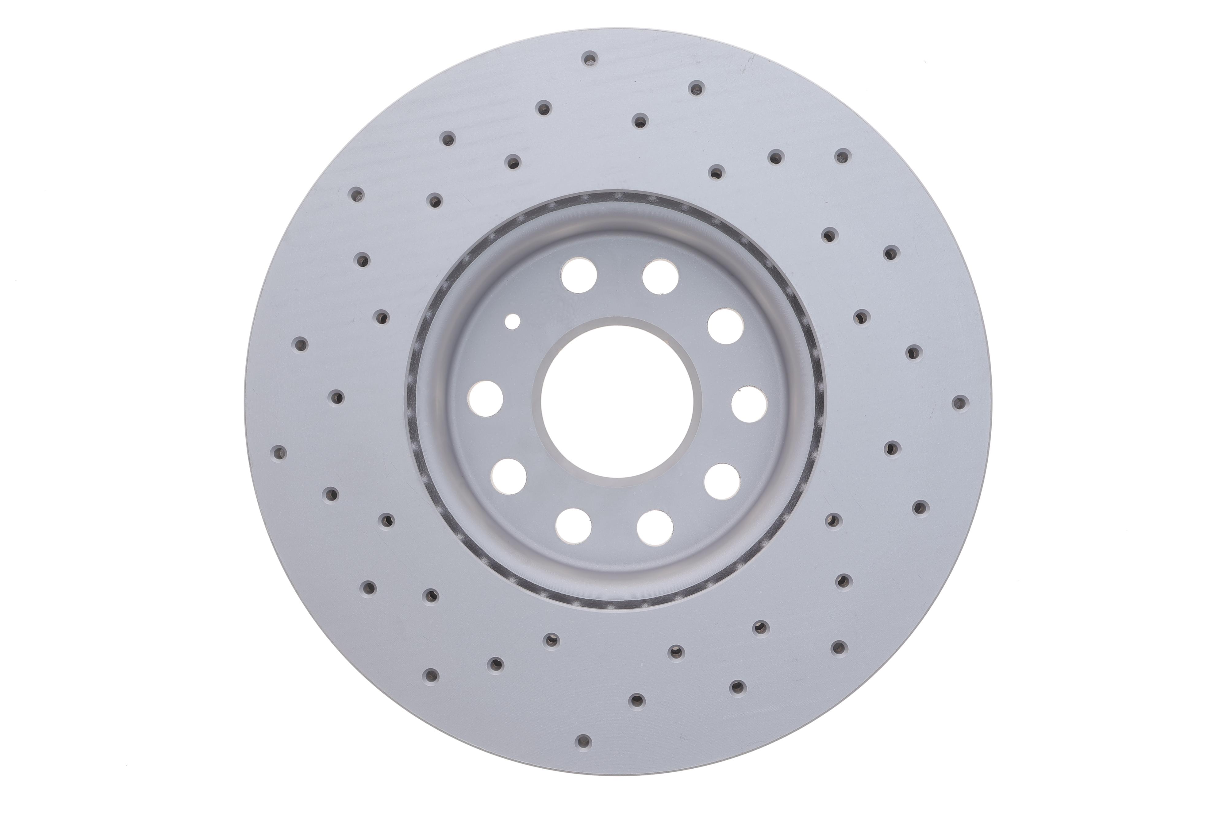 Диск гальмівний (передній) VW Caddy III 04- (288x25) ( з покриттям) (з отвором) (вентильований)