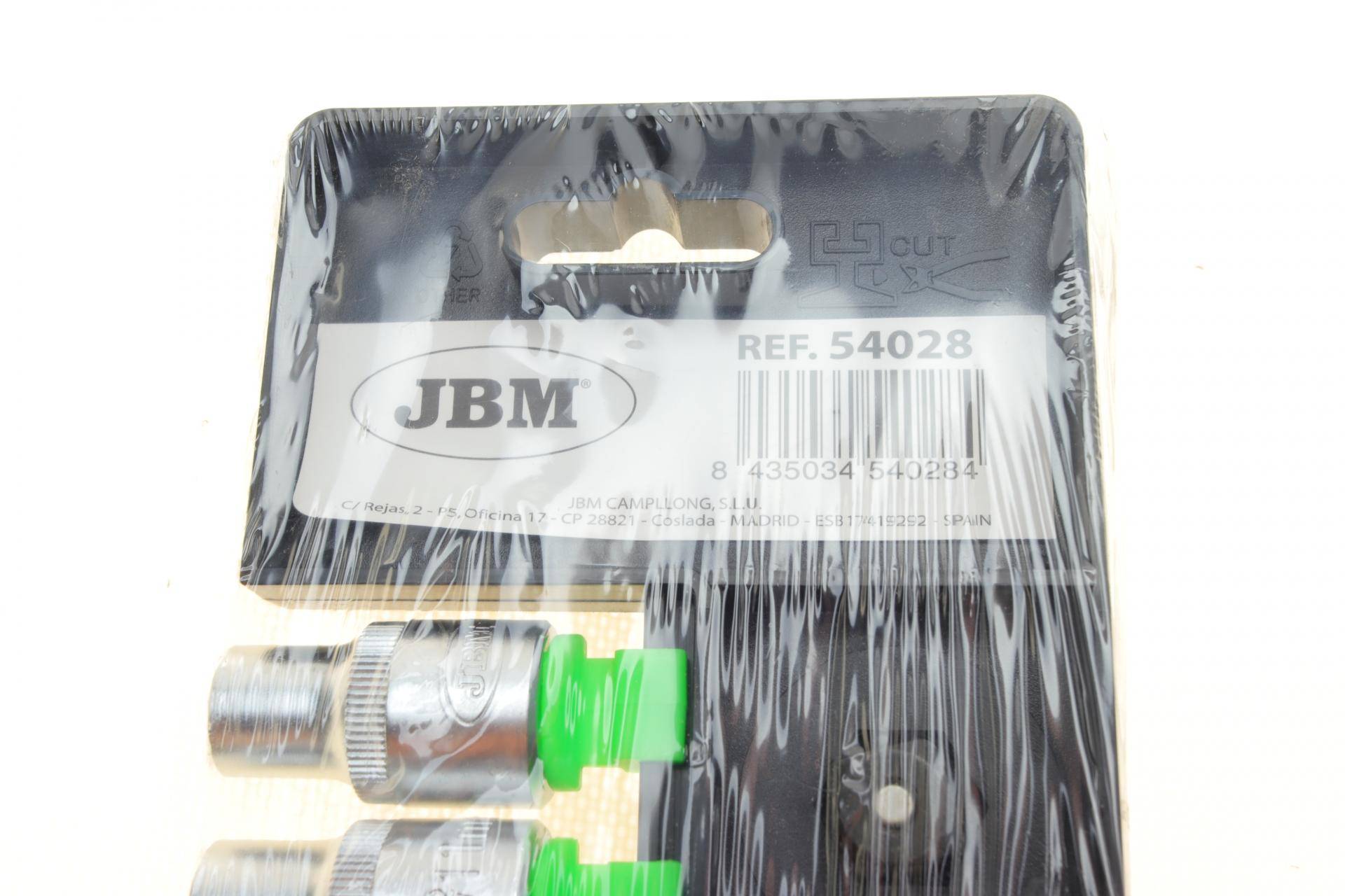 Набір торцевих головок з тріскачкою 1/2" 10 од.