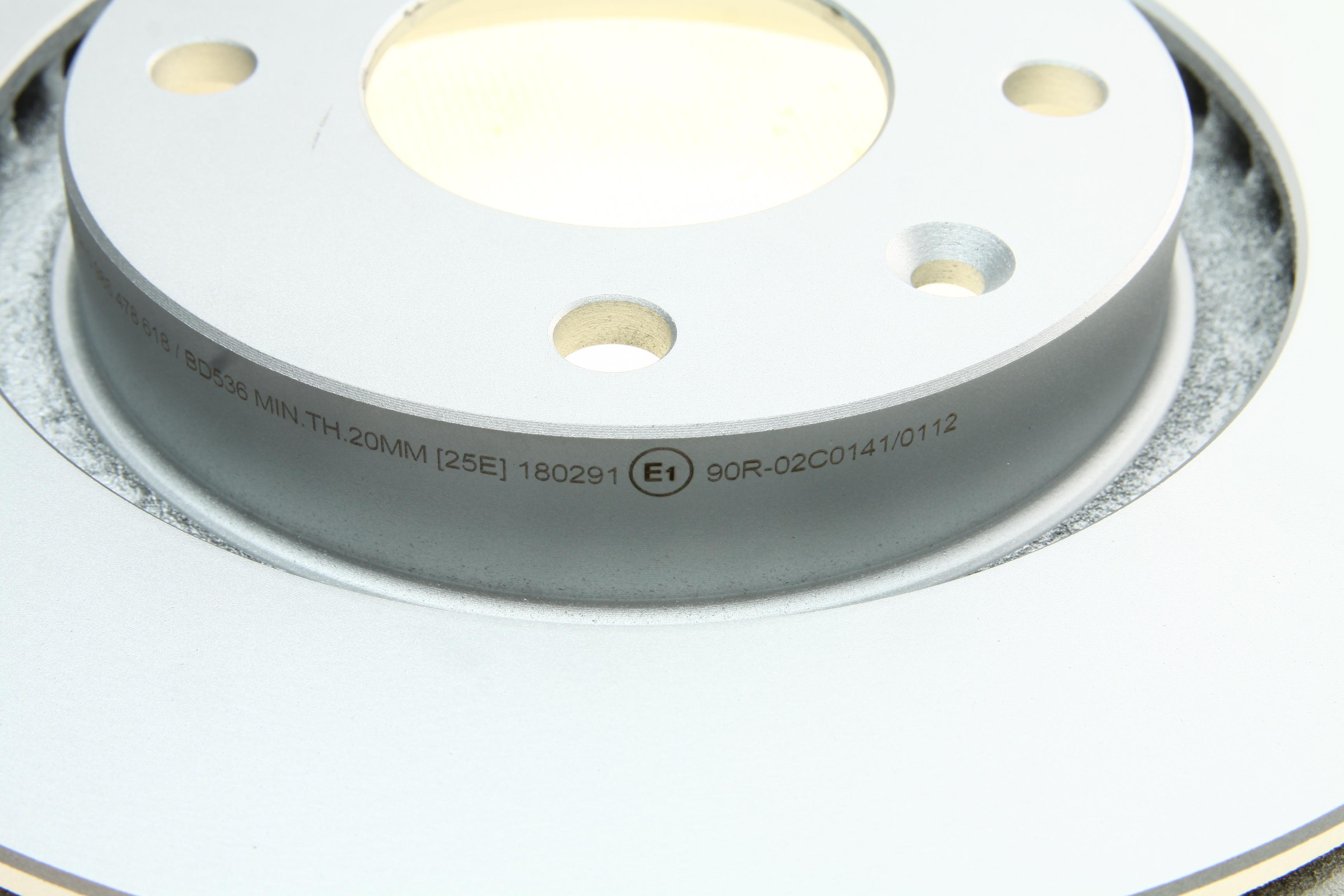 Диск тормозной (передний) Citroen Berlingo/Peugeot Partner 01- (266x22)