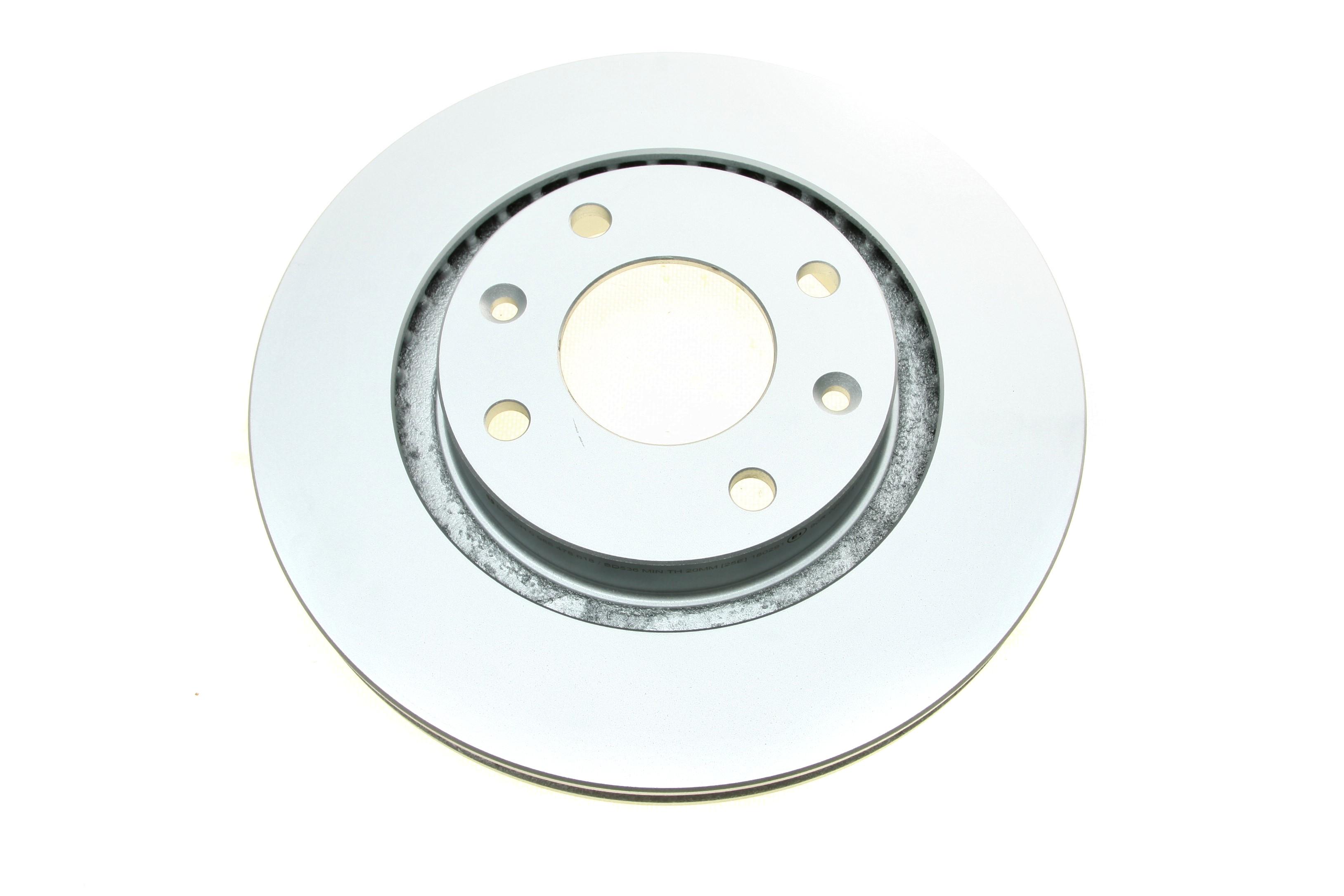 Диск тормозной (передний) Citroen Berlingo/Peugeot Partner 01- (266x22)