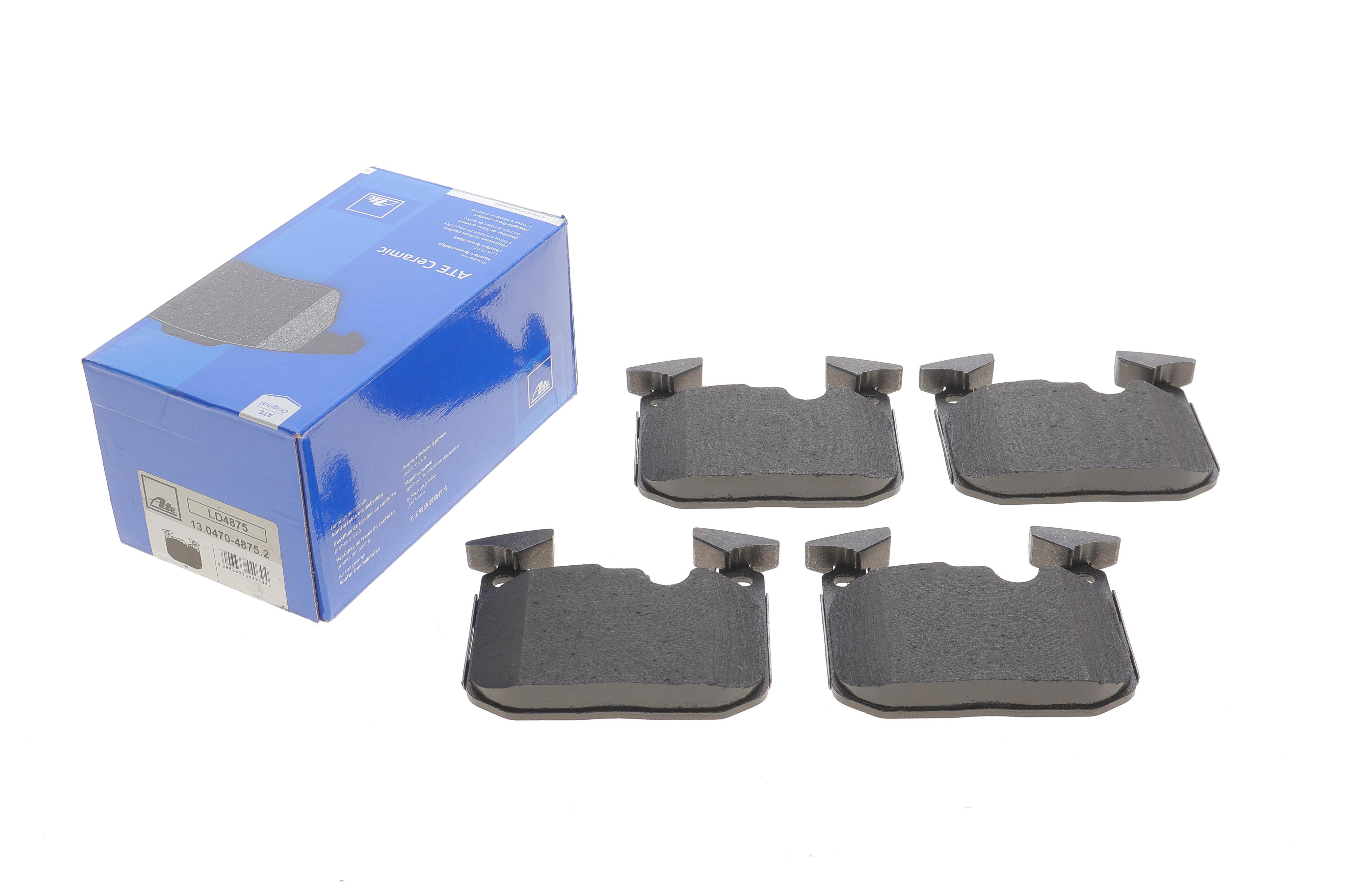 Колодки гальмівні (передні) BMW 3 (F30/F31/F34)/ 4 (F32/F36) 11- (Brembo) ATE Ceramic